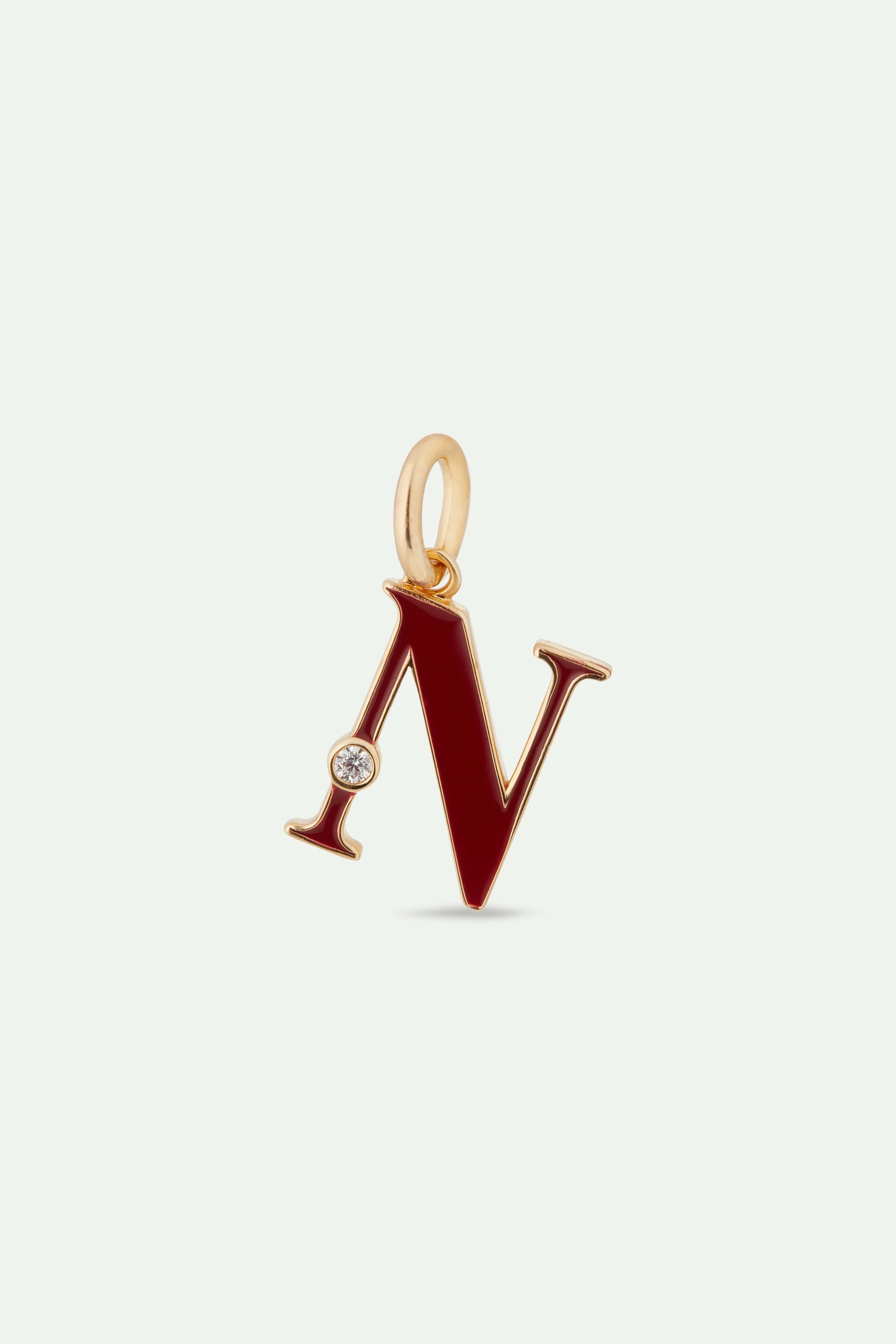Collier pendentif lettre N - Image 2