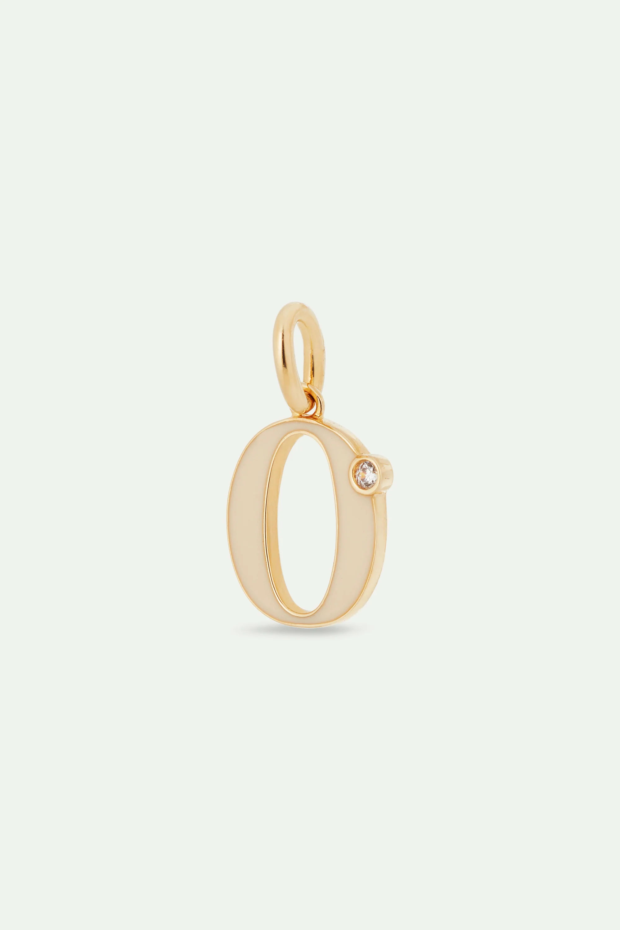 Collier pendentif lettre O - Image 2