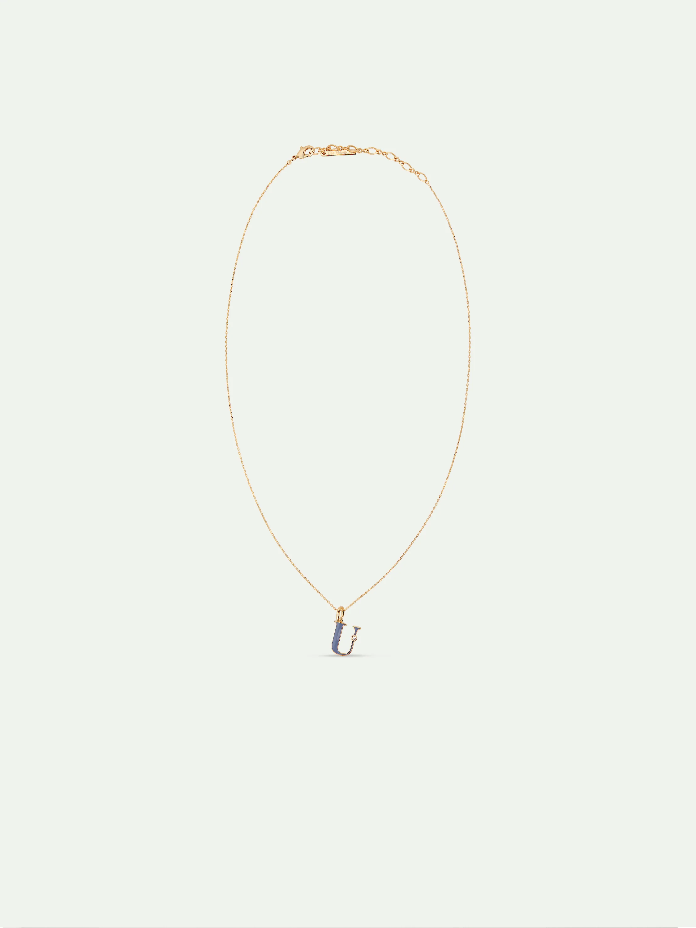 Collier pendentif lettre U - Image 3