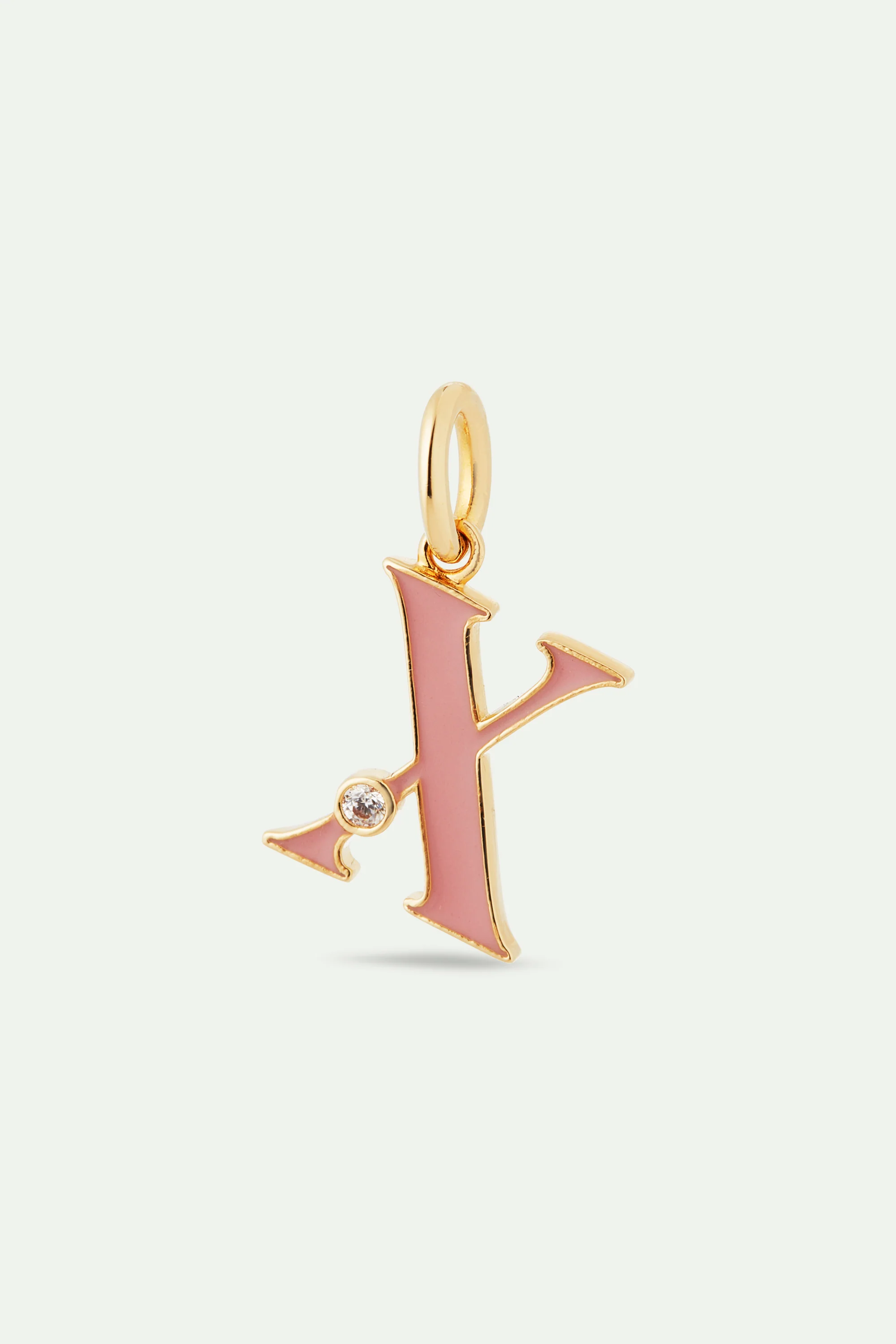 Collier pendentif lettre X - Image 2