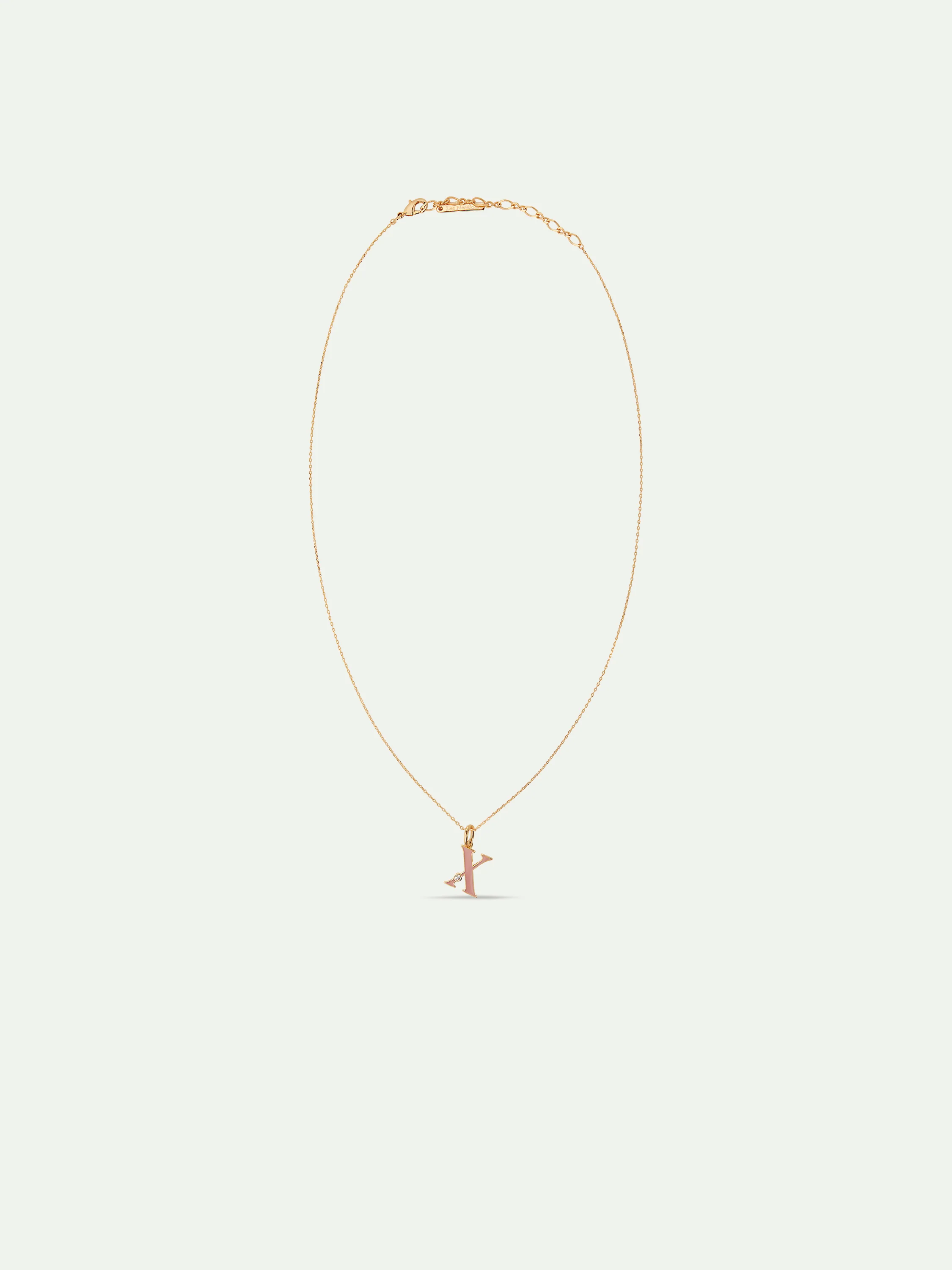Collier pendentif lettre X - Image 3