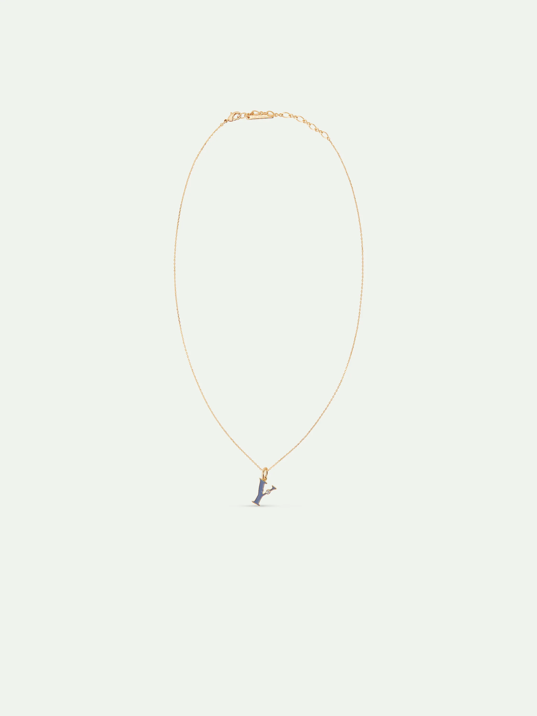 Collier pendentif lettre Y - Image 3