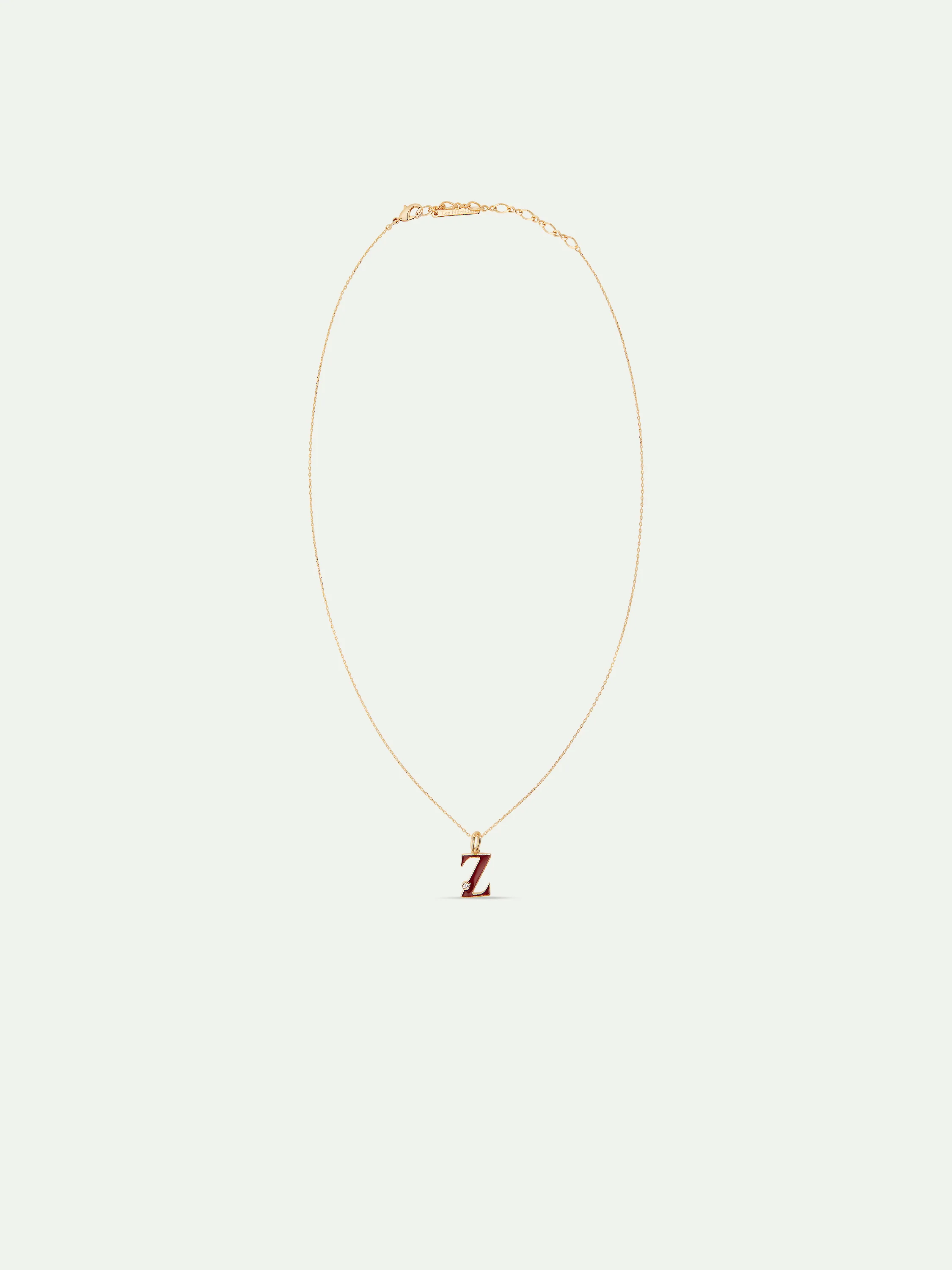 Collier pendentif lettre Z - Image 3