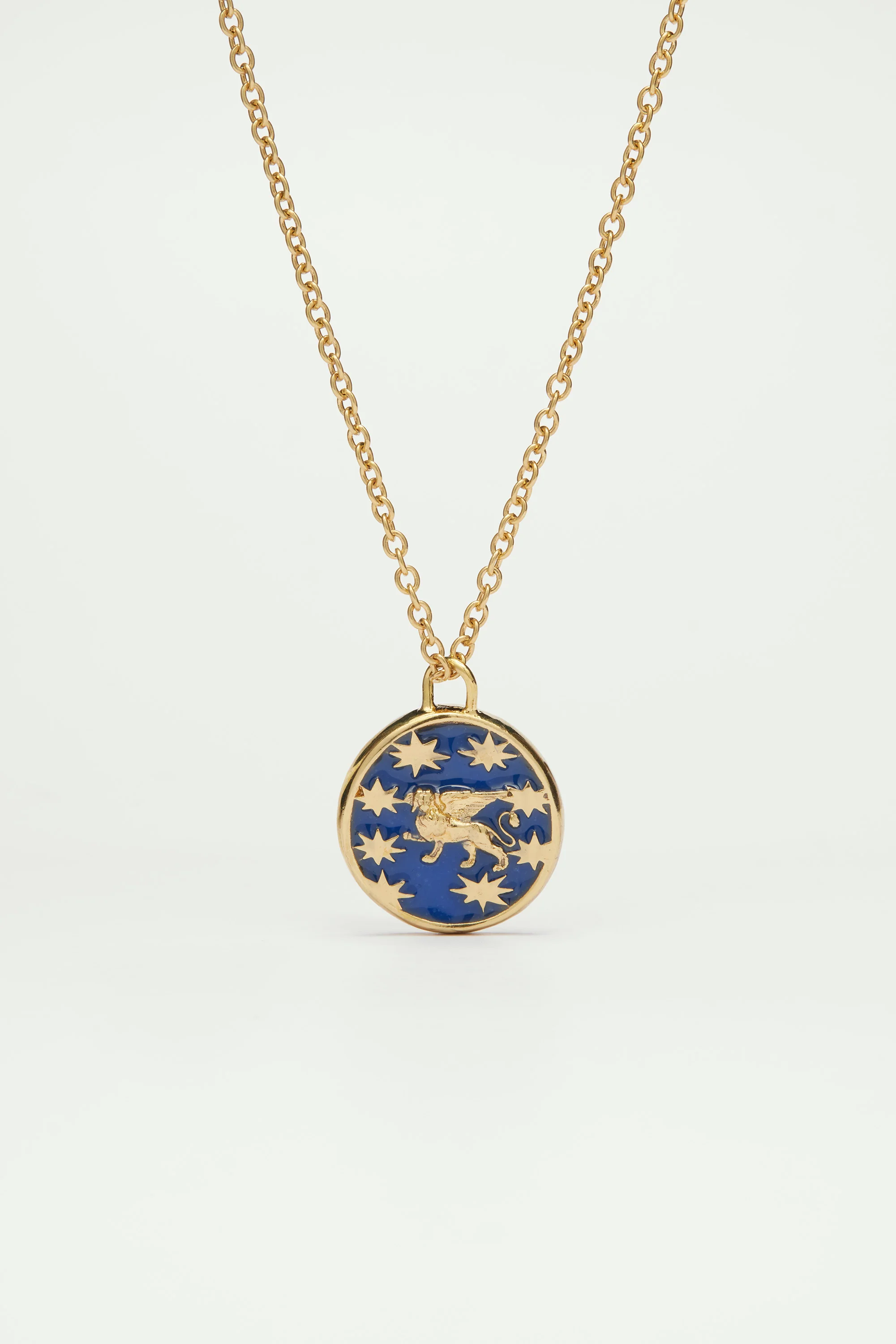 Collier pendentif lion de Saint-Marc