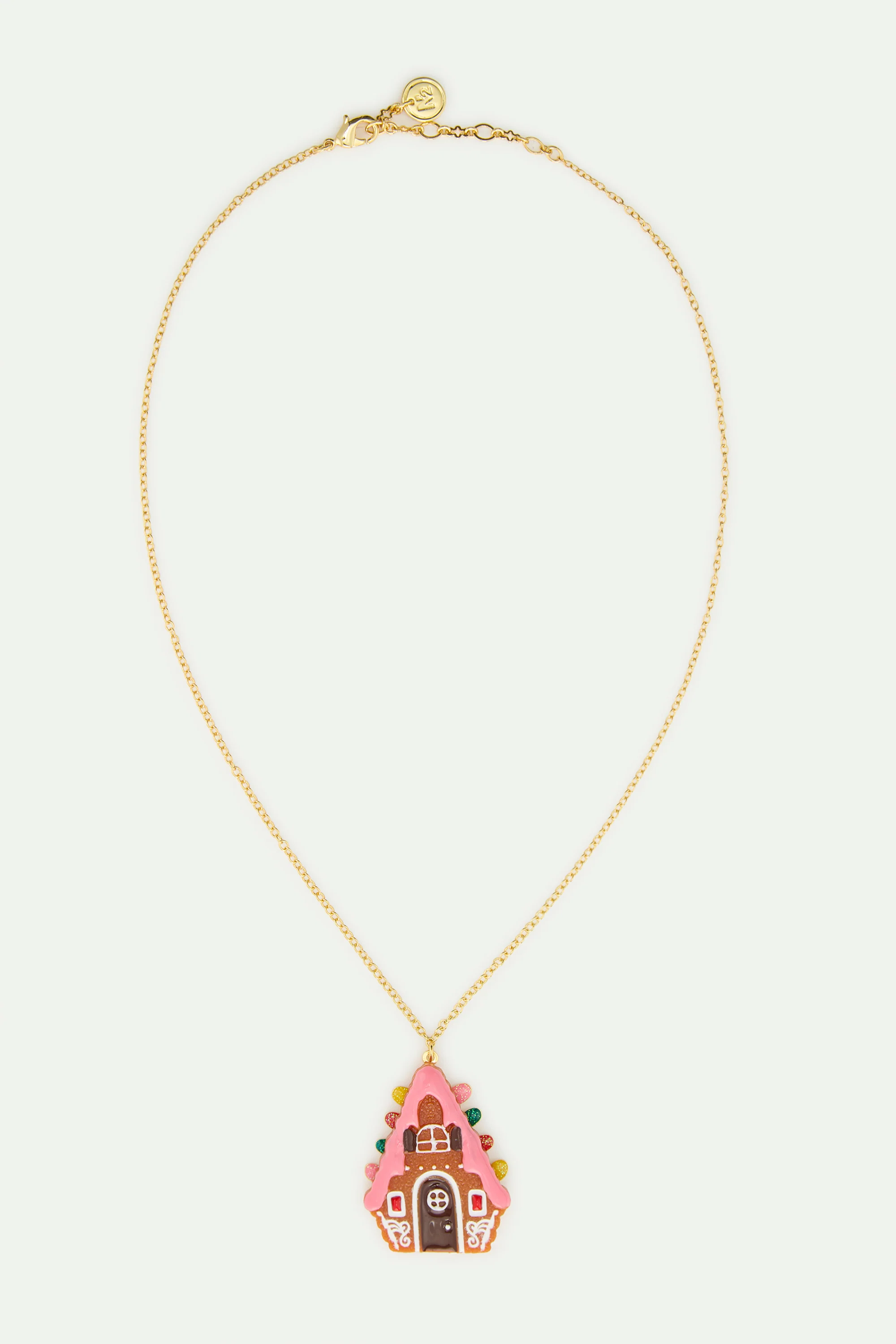 Collier pendentif maison en pain d'épices - Image 3