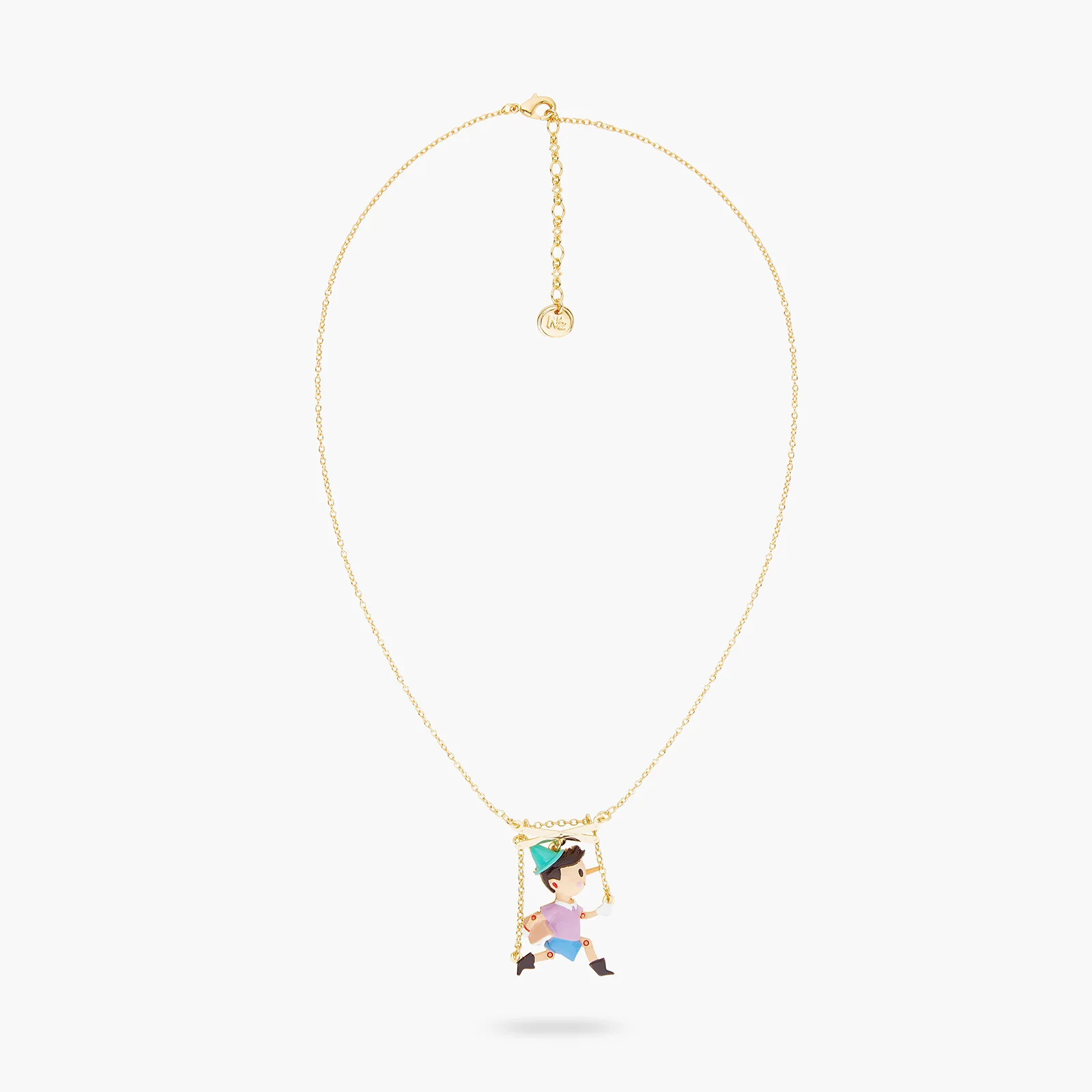 Collier pendentif marionnette Pinocchio - Image 2