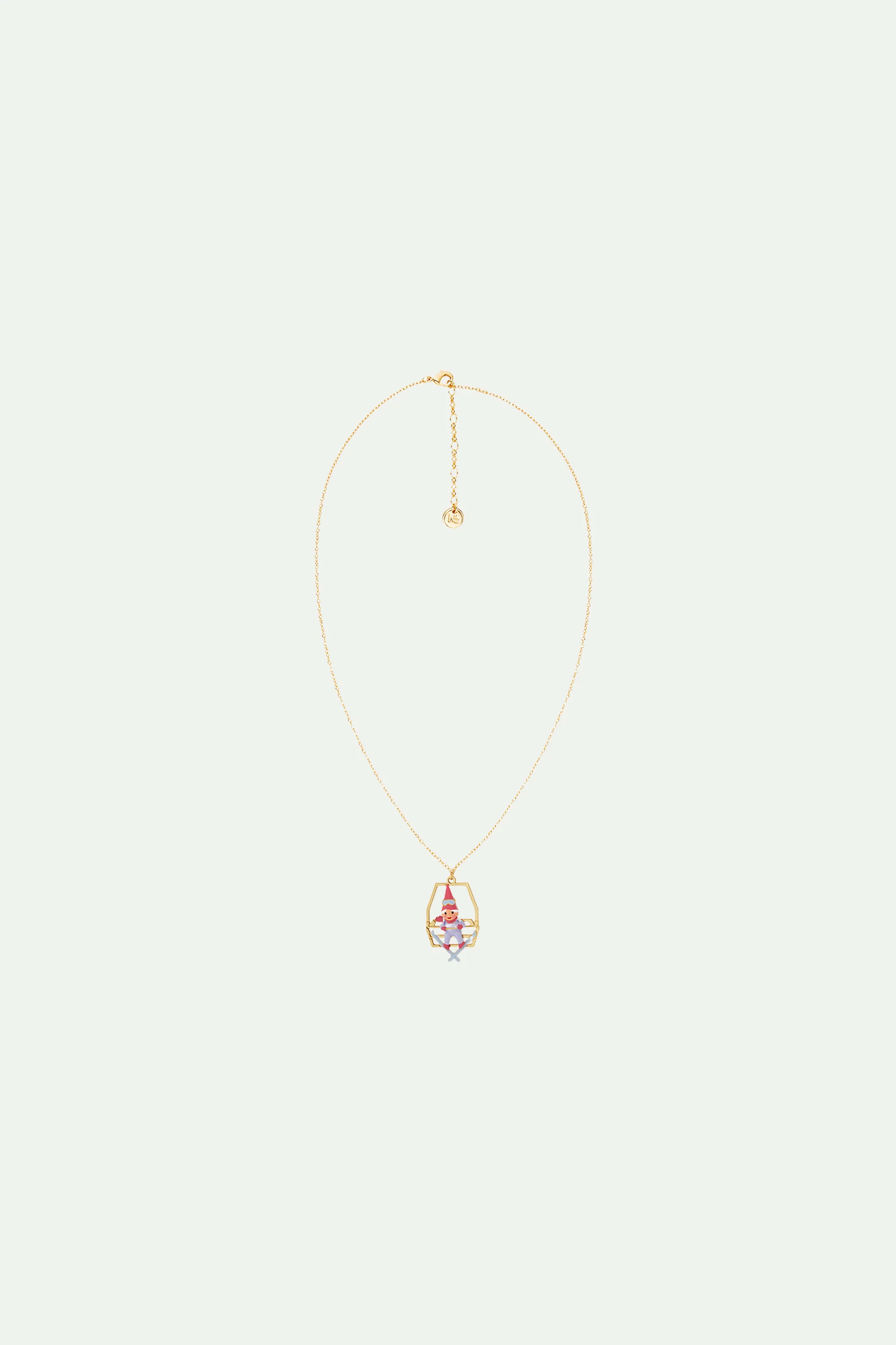Collier pendentif naine et télésiège - Image 3