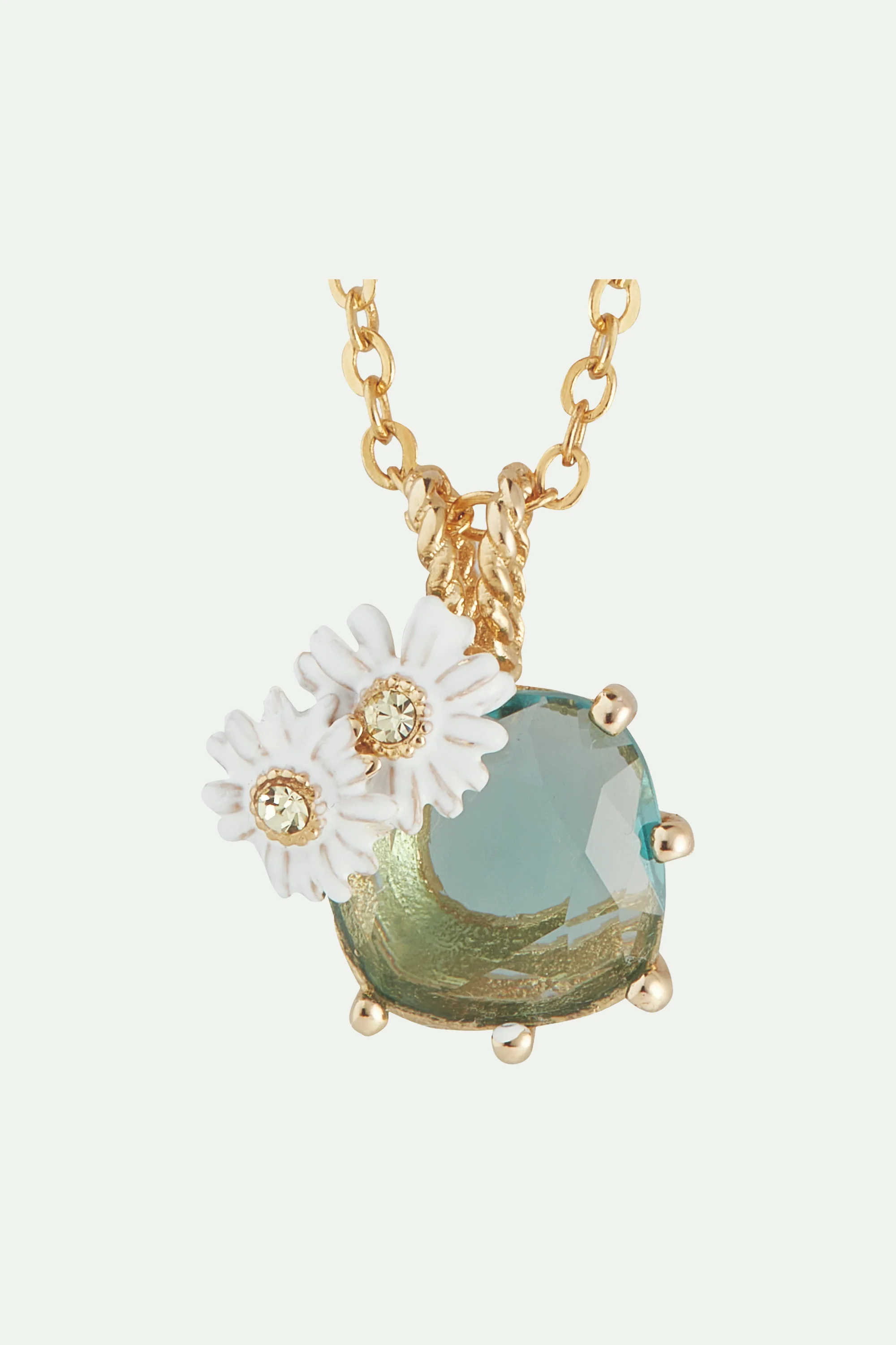 Collier pendentif parterre de marguerites - Image 3