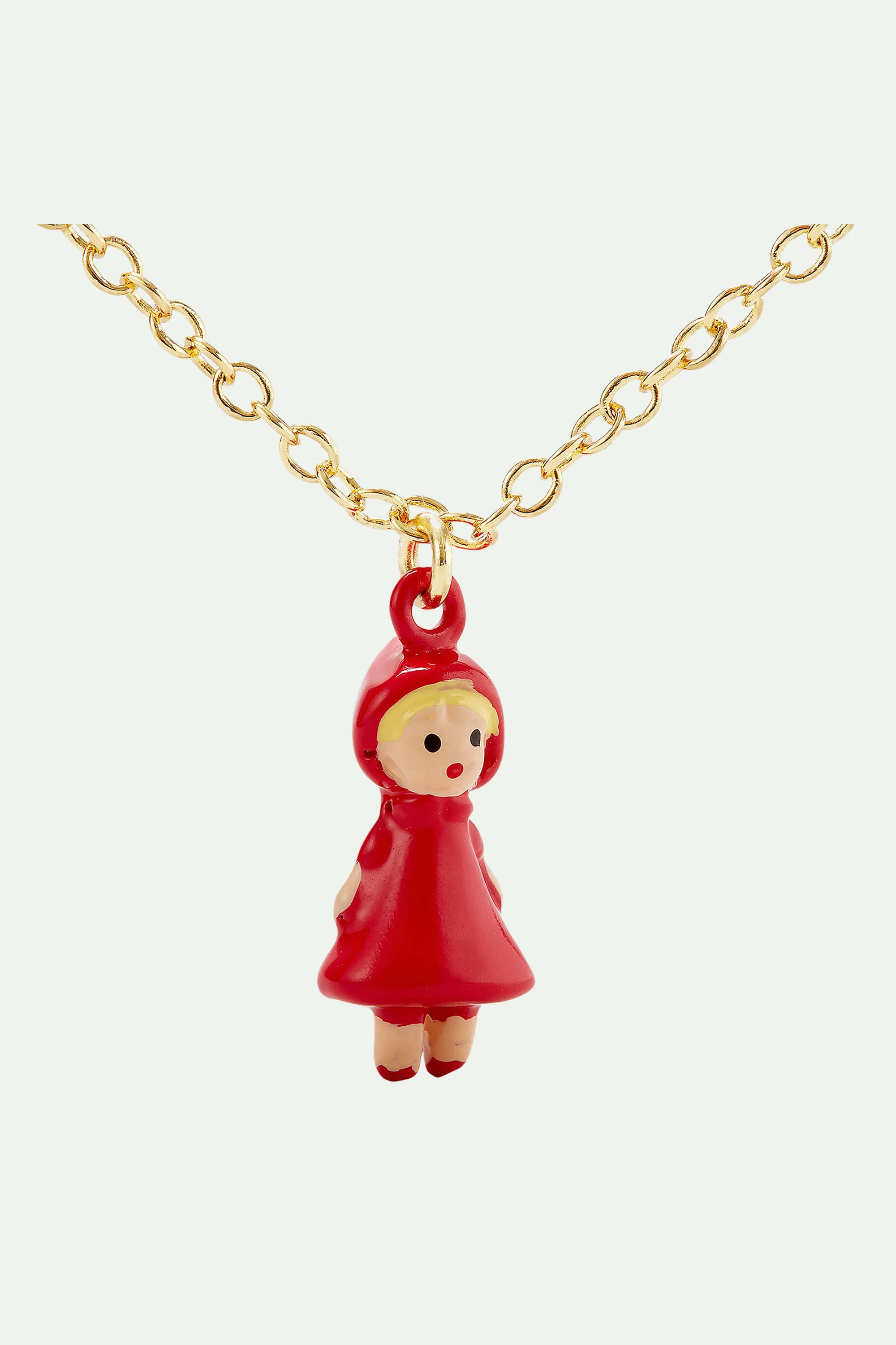 Collier pendentif pique-nique du petit chaperon rouge - Image 3