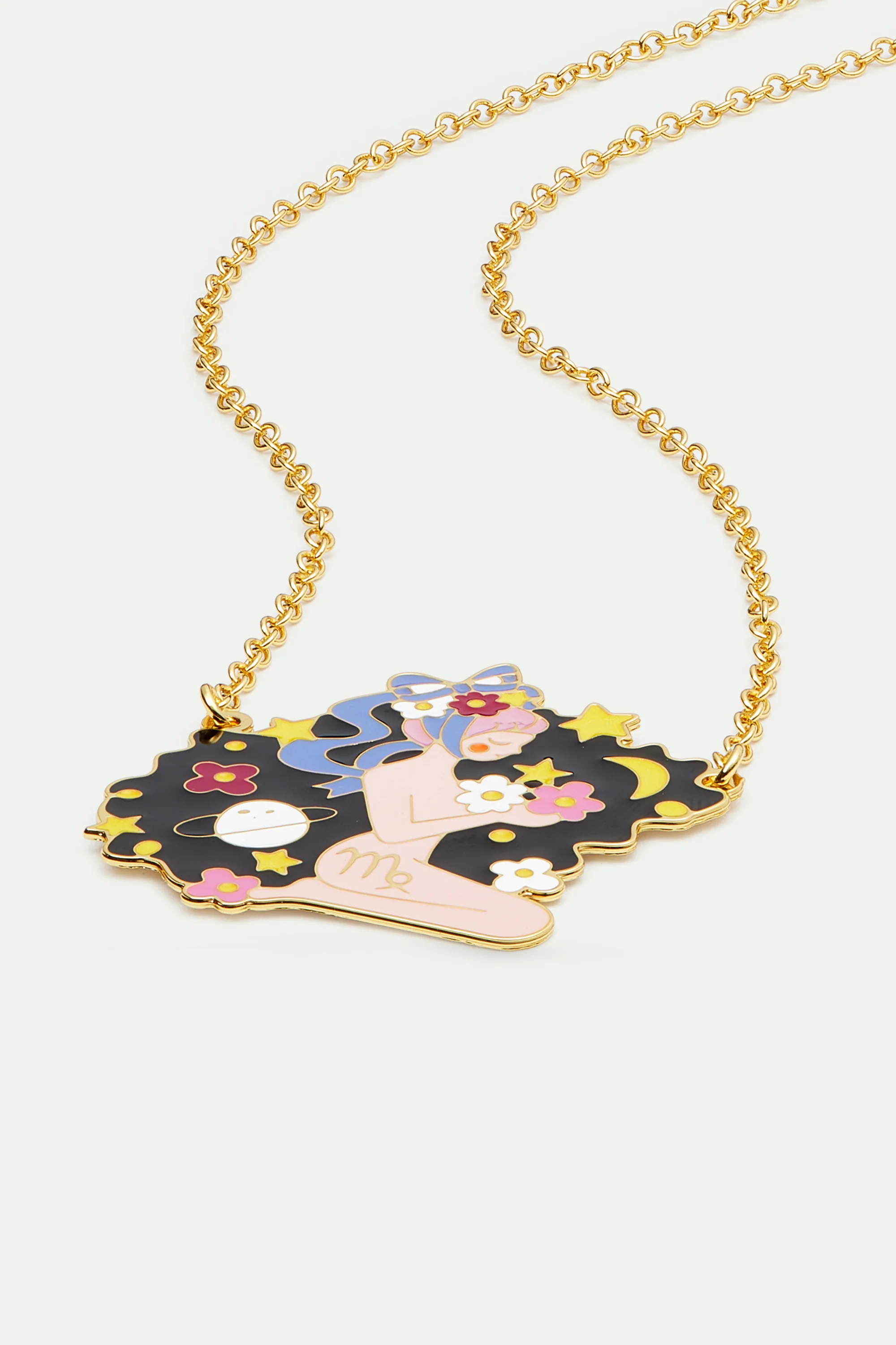 Collier pendentif signe astrologique de la vierge - Image 2