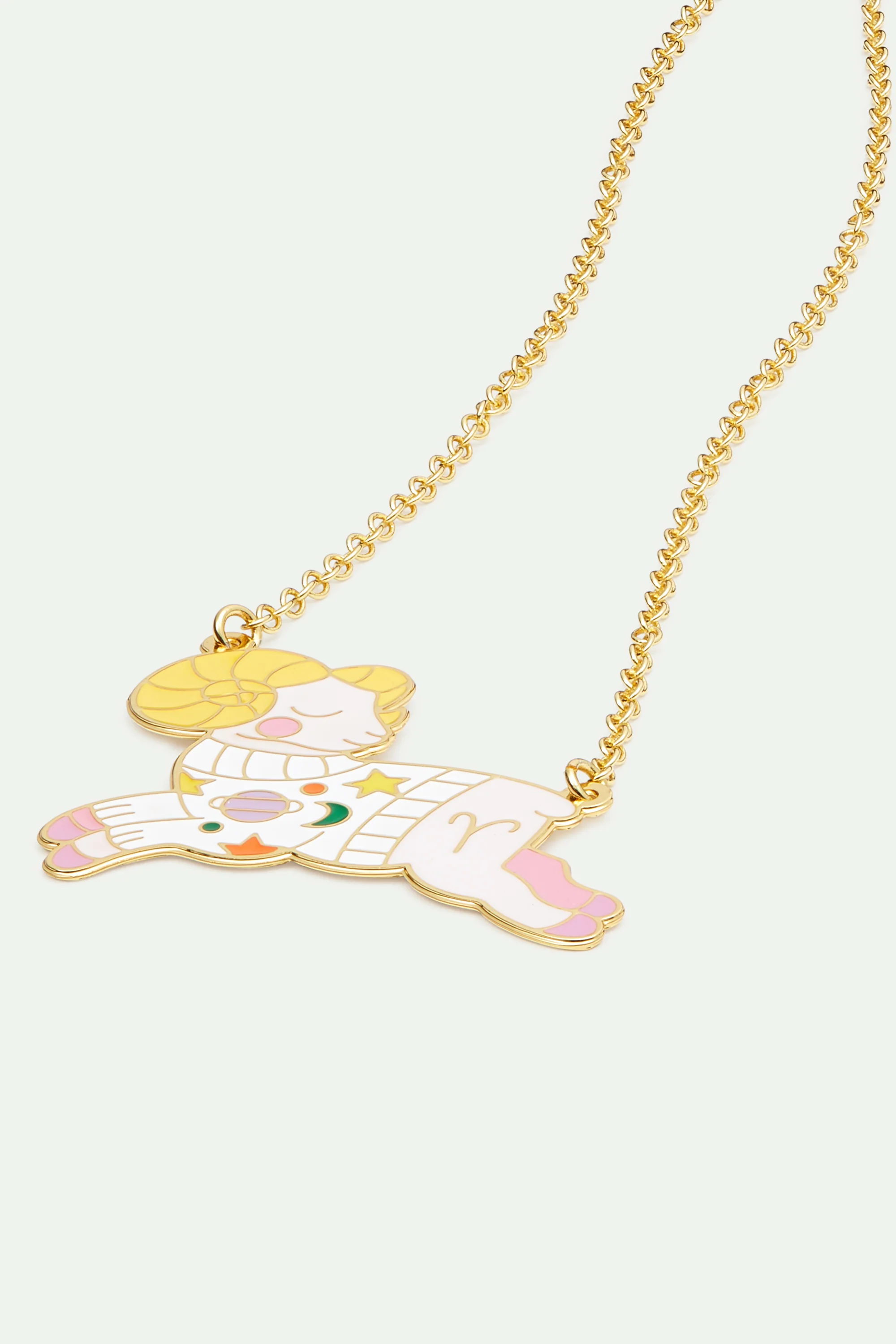 Collier pendentif signe astrologique du bélier - Image 2