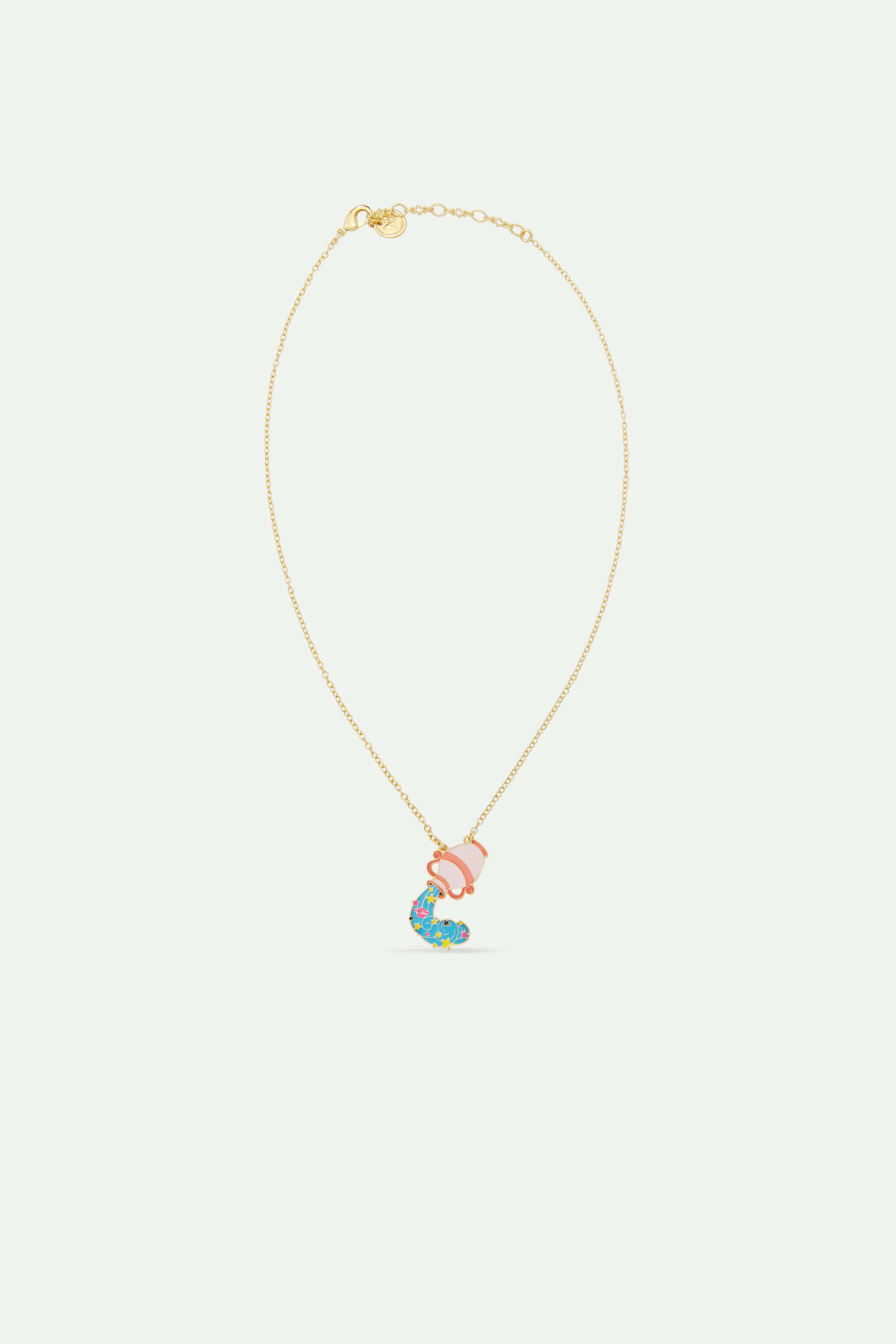 Collier pendentif signe astrologique du verseau - Image 3