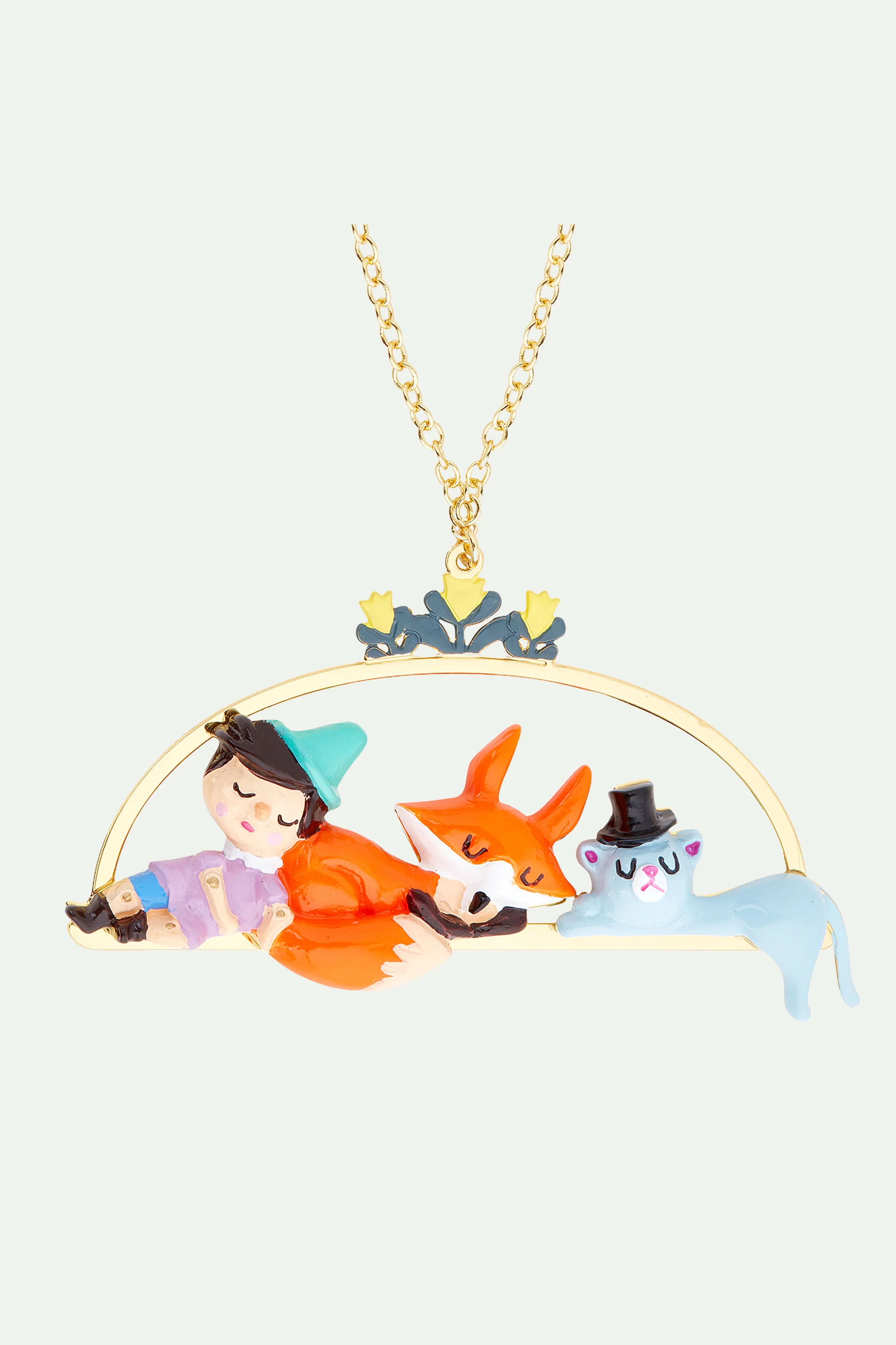 Collier Pinocchio et ses amis endormis - Image 3