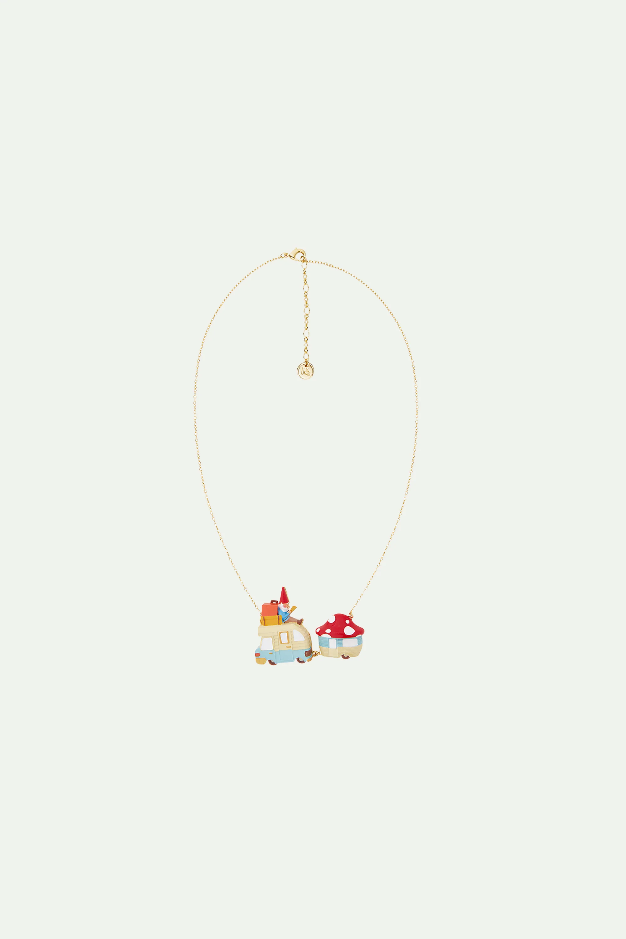 Collier plastron caravane des champimignon - Image 2