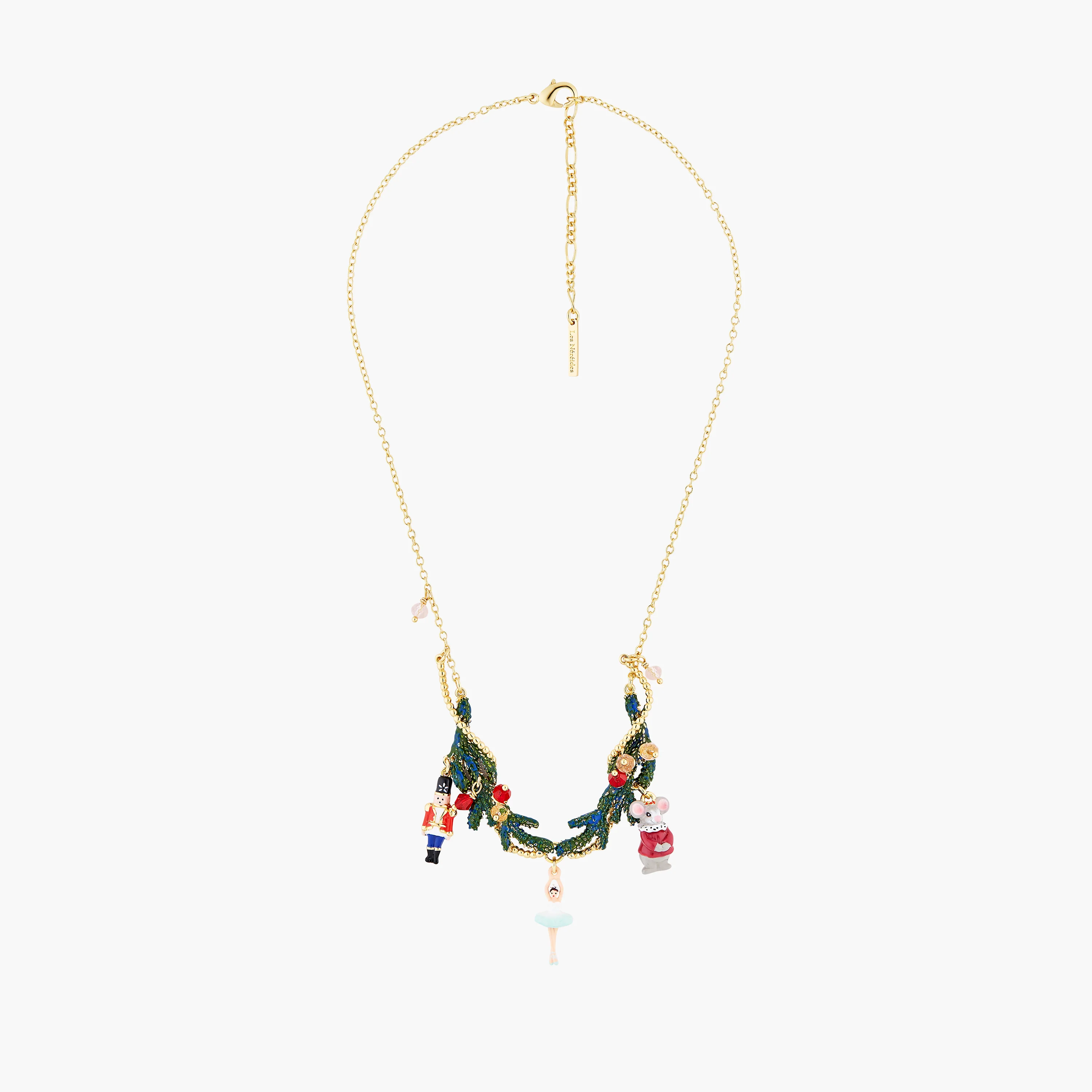 Collier plastron casse-noisette, ballerine et roi des souris - Image 2