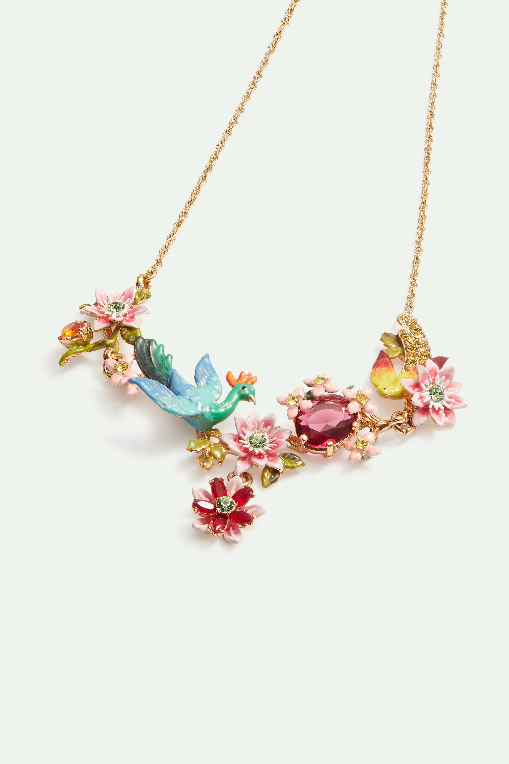 Collier plastron jardin luxuriant - Image 3