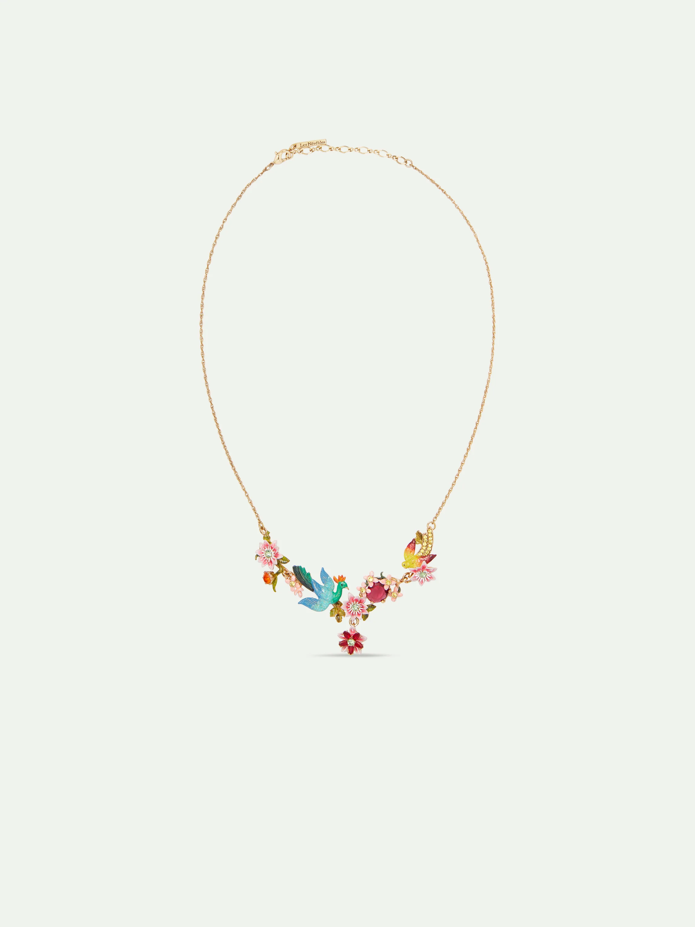Collier plastron jardin luxuriant - Image 4