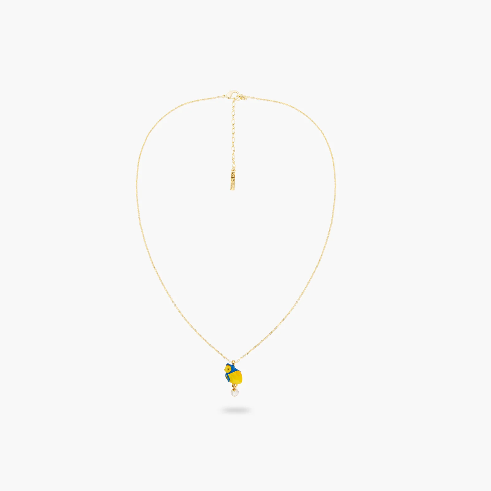 Collier Poussin de Pâques et perle ronde en verre - Image 2