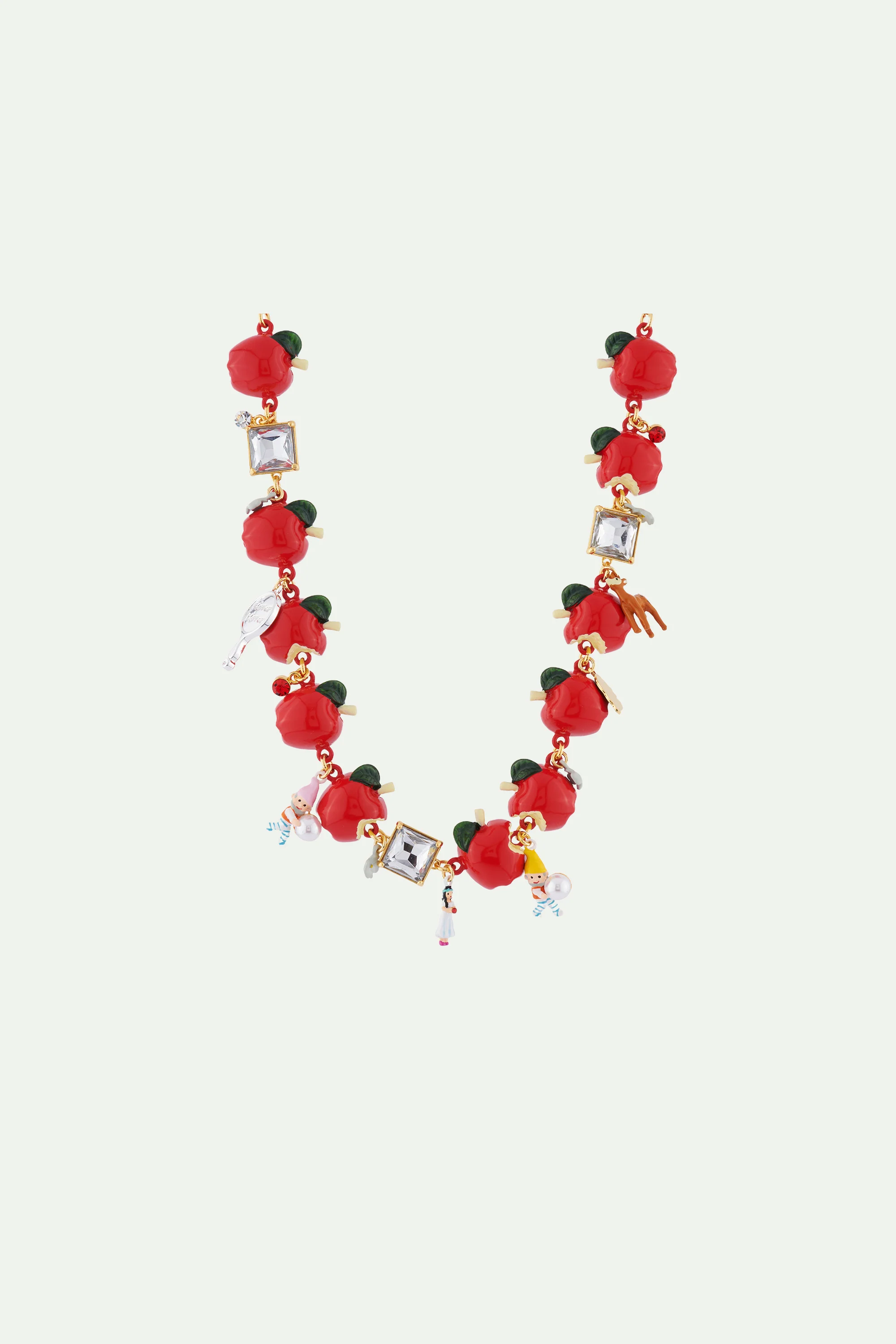 Collier transformable multi pommes et pampilles - Image 2