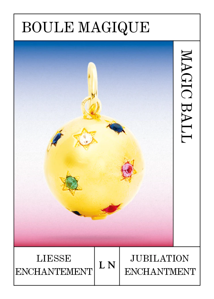 Pendentif boule magique étoilée, Liesse et Enchantement - Image 2