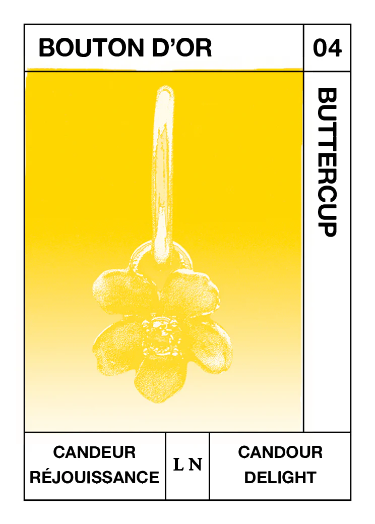 Pendentif Bouton d'Or, Candeur et Réjouissance - Avril - Image 2