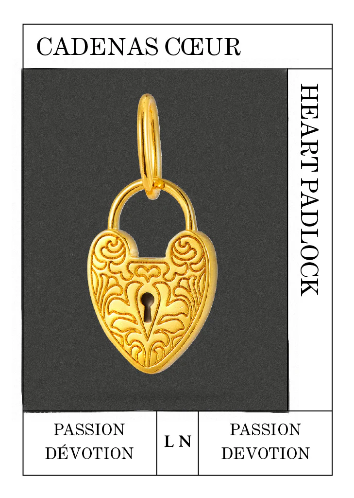 Pendentif Cadenas Coeur, Passion et Dévotion - Image 2