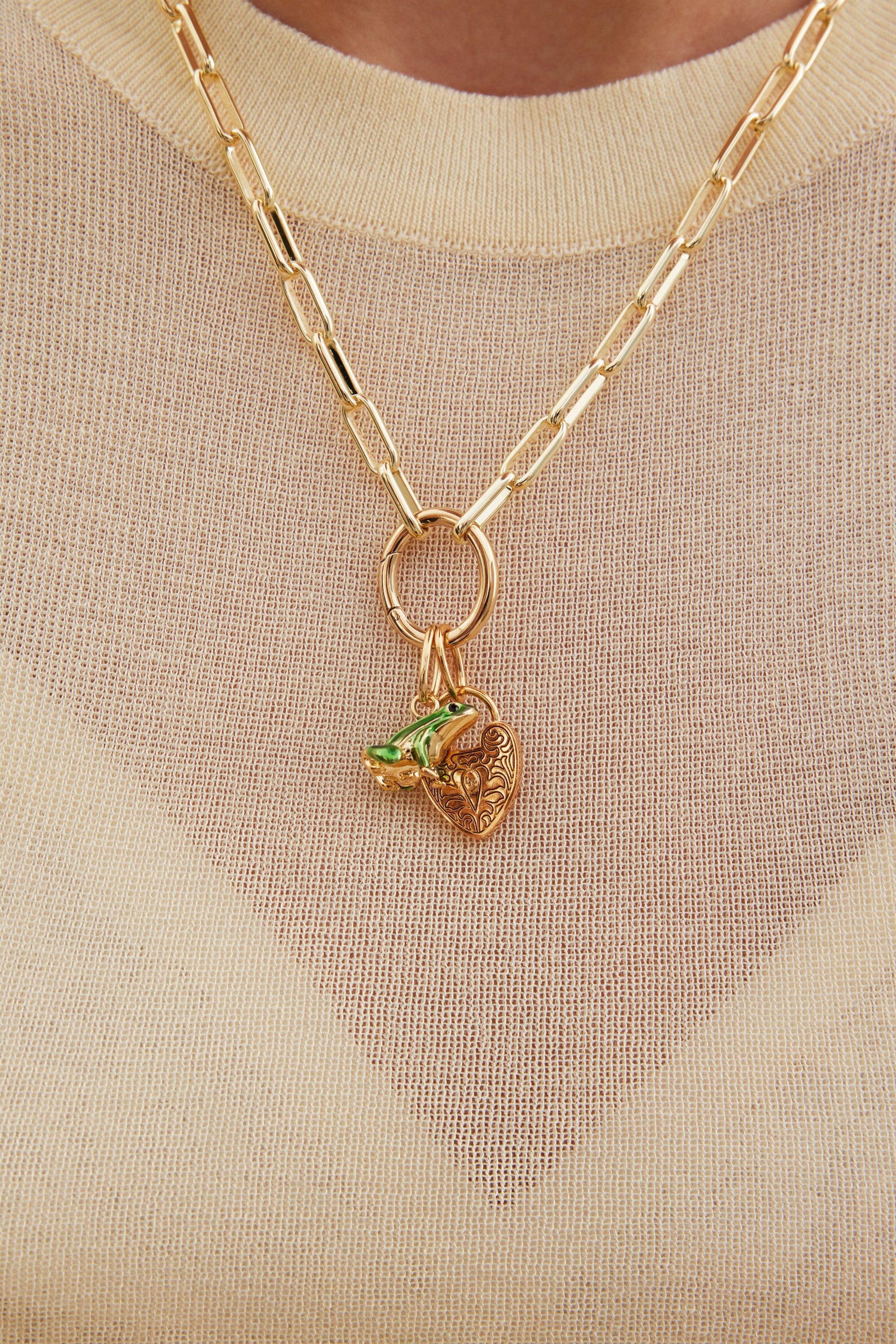 Pendentif Cadenas Coeur, Passion et Dévotion - Image 4