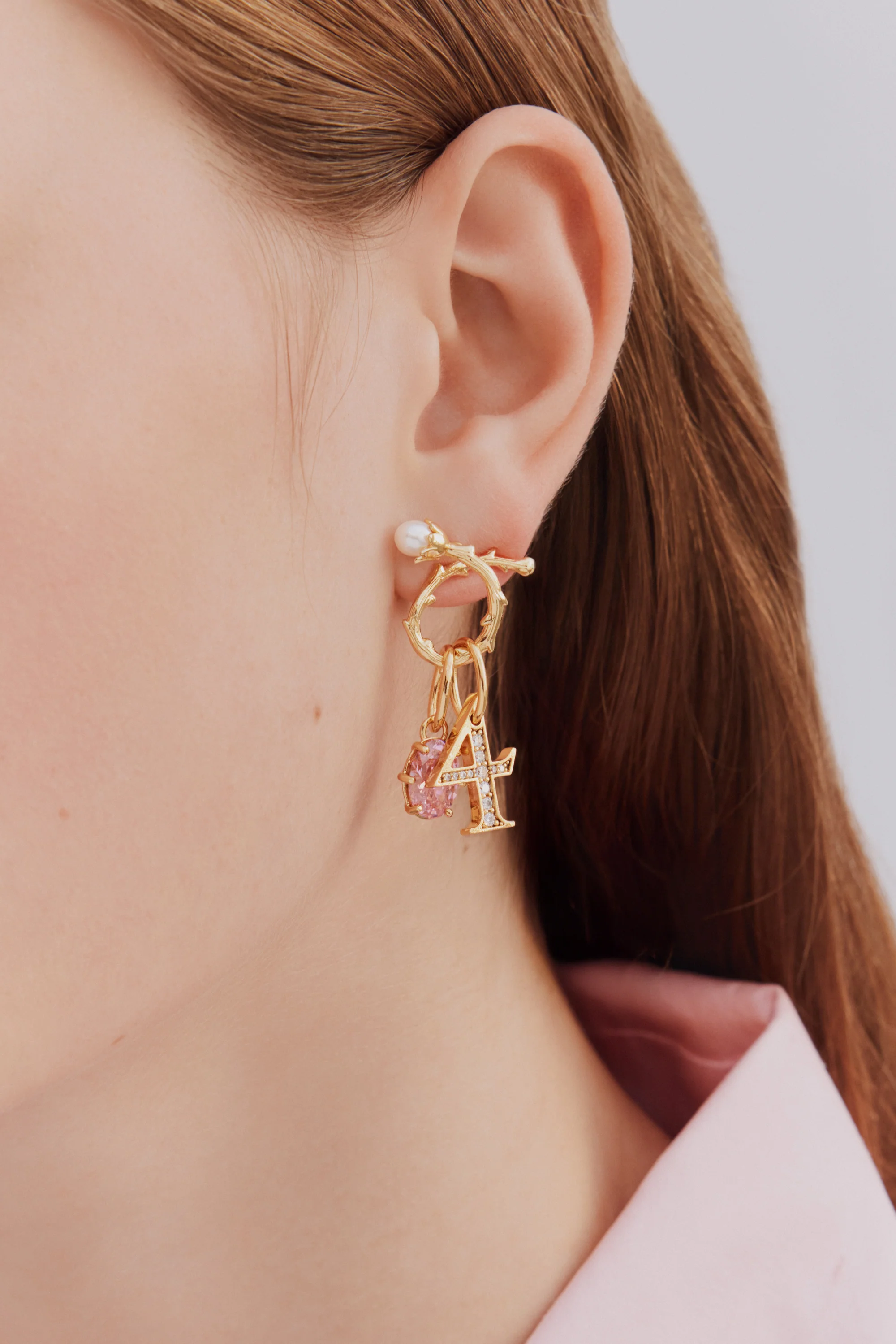 Pendentif chiffre 4, Discipline et Prudence - Image 3