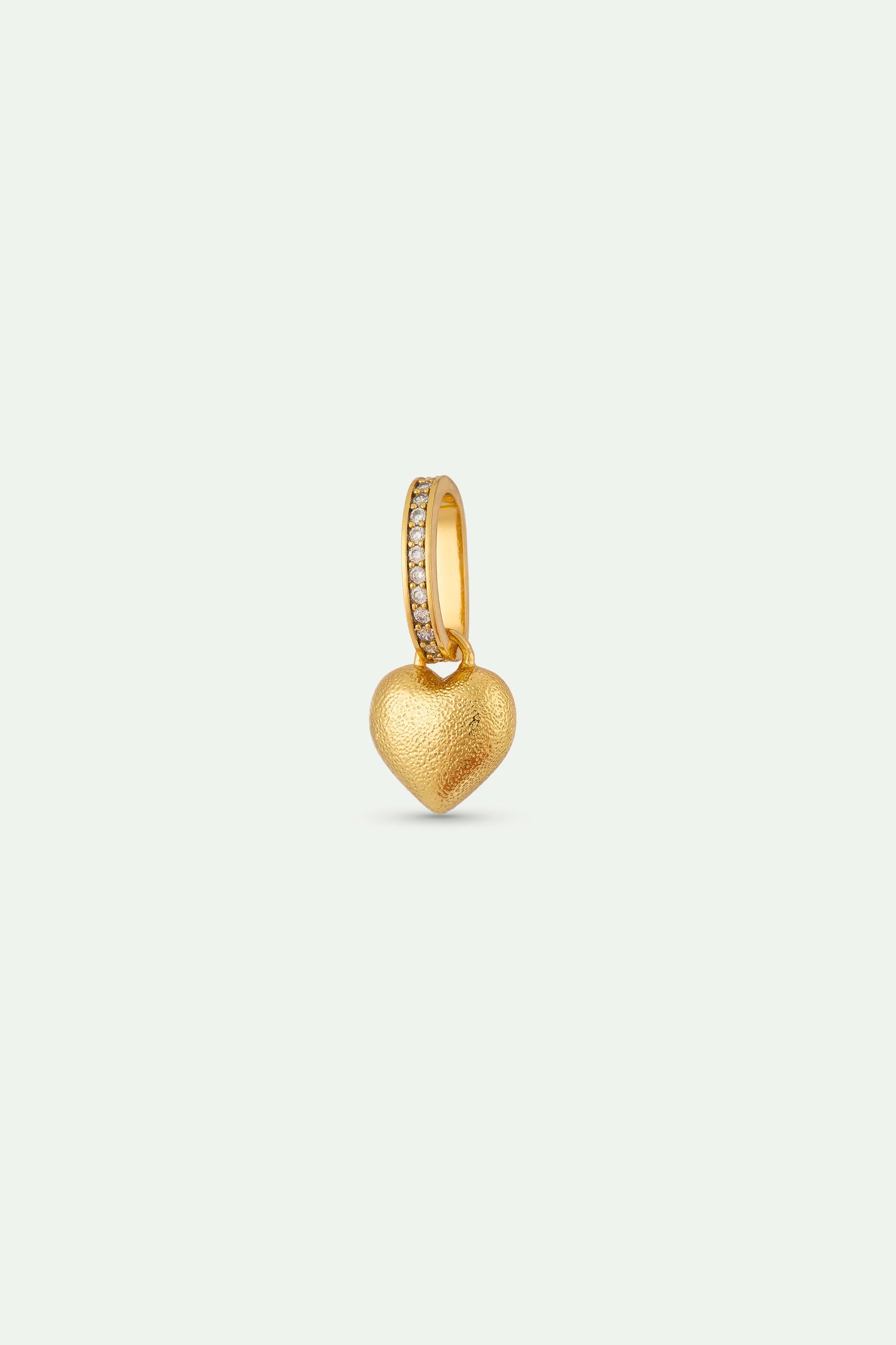 Pendentif Coeur Preuve d'Amour, Tendresse et Courage
