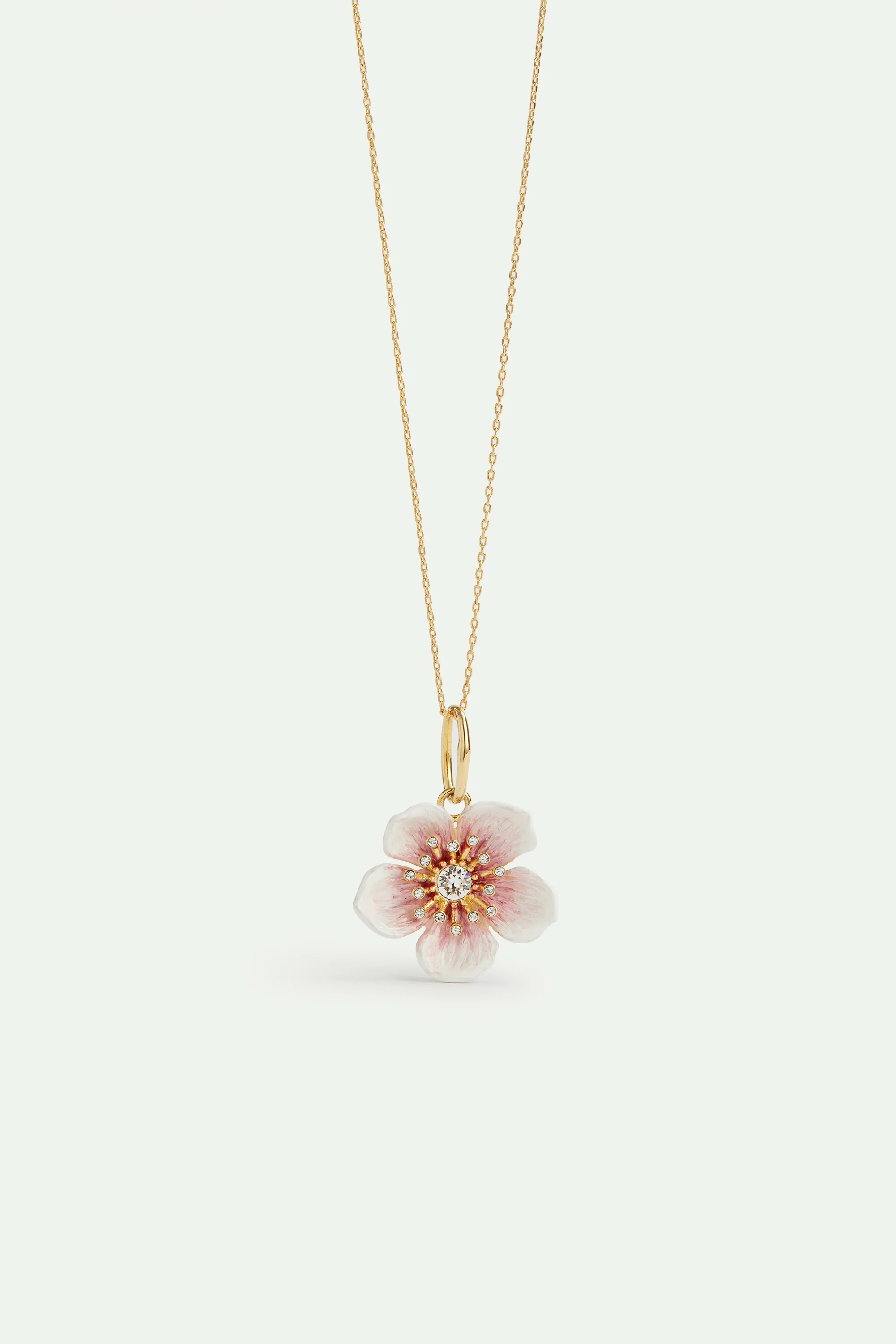 Pendentif fleur blanche de cerisier, Renouveau et Épicurisme - Image 3