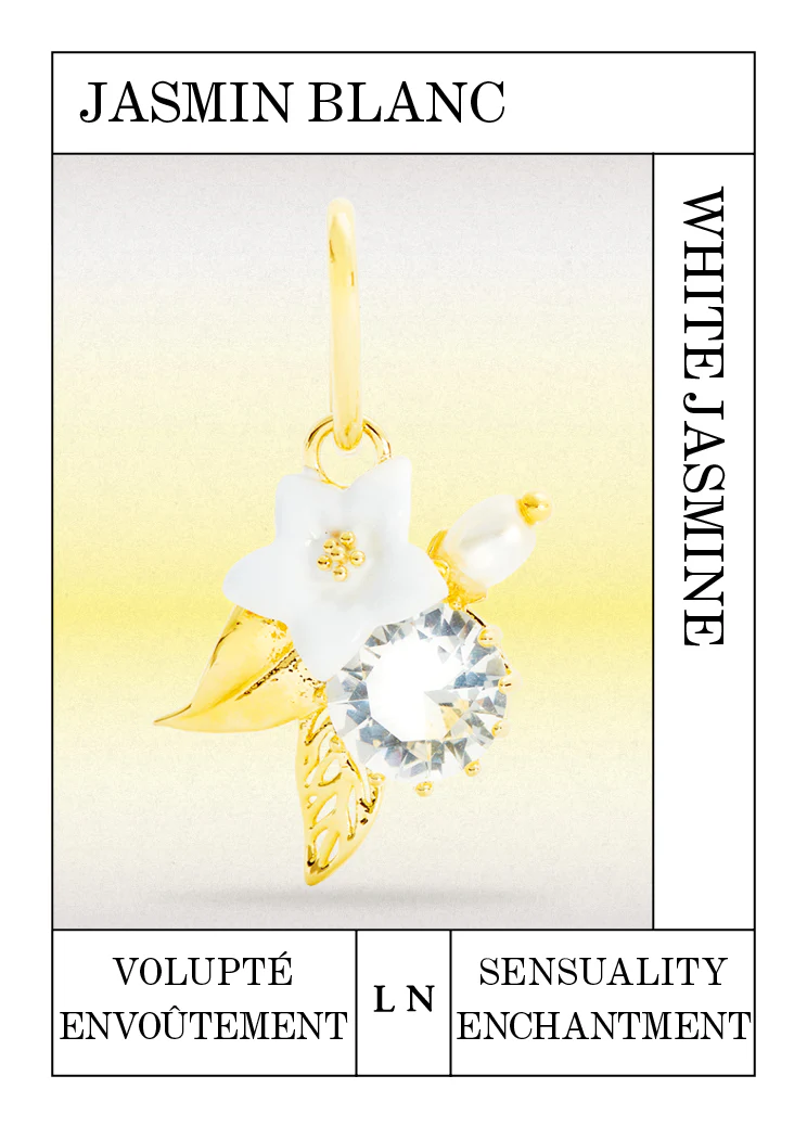 Pendentif fleur de jasmin, Volupté et Envoûtement - Image 2