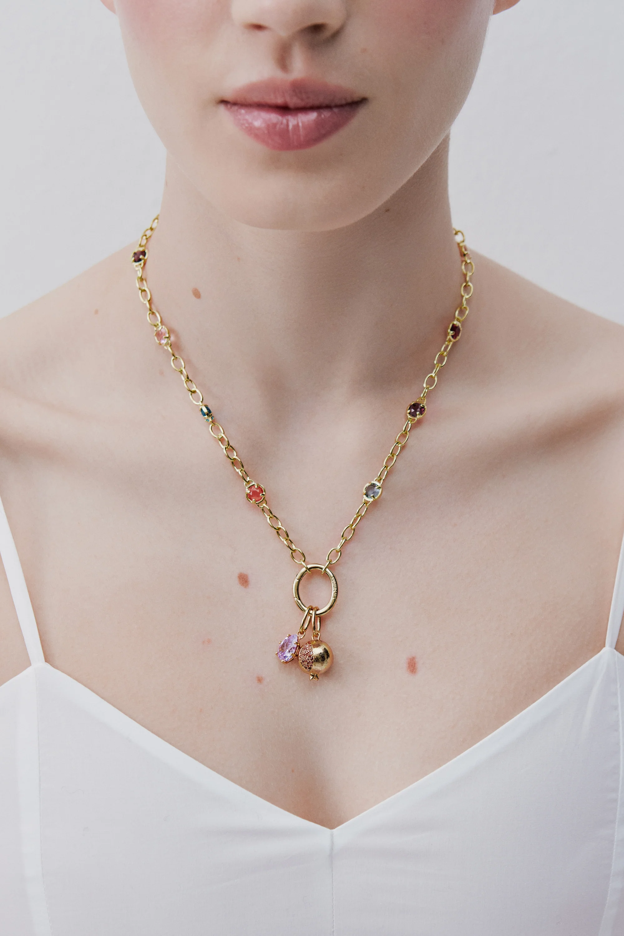 Pendentif Grenade doré, Éros et Prodigalité - Image 4