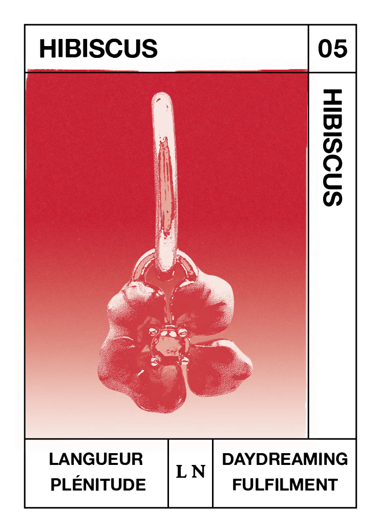 Pendentif Hibiscus, Langueur et Plénitude - Mai - Image 2
