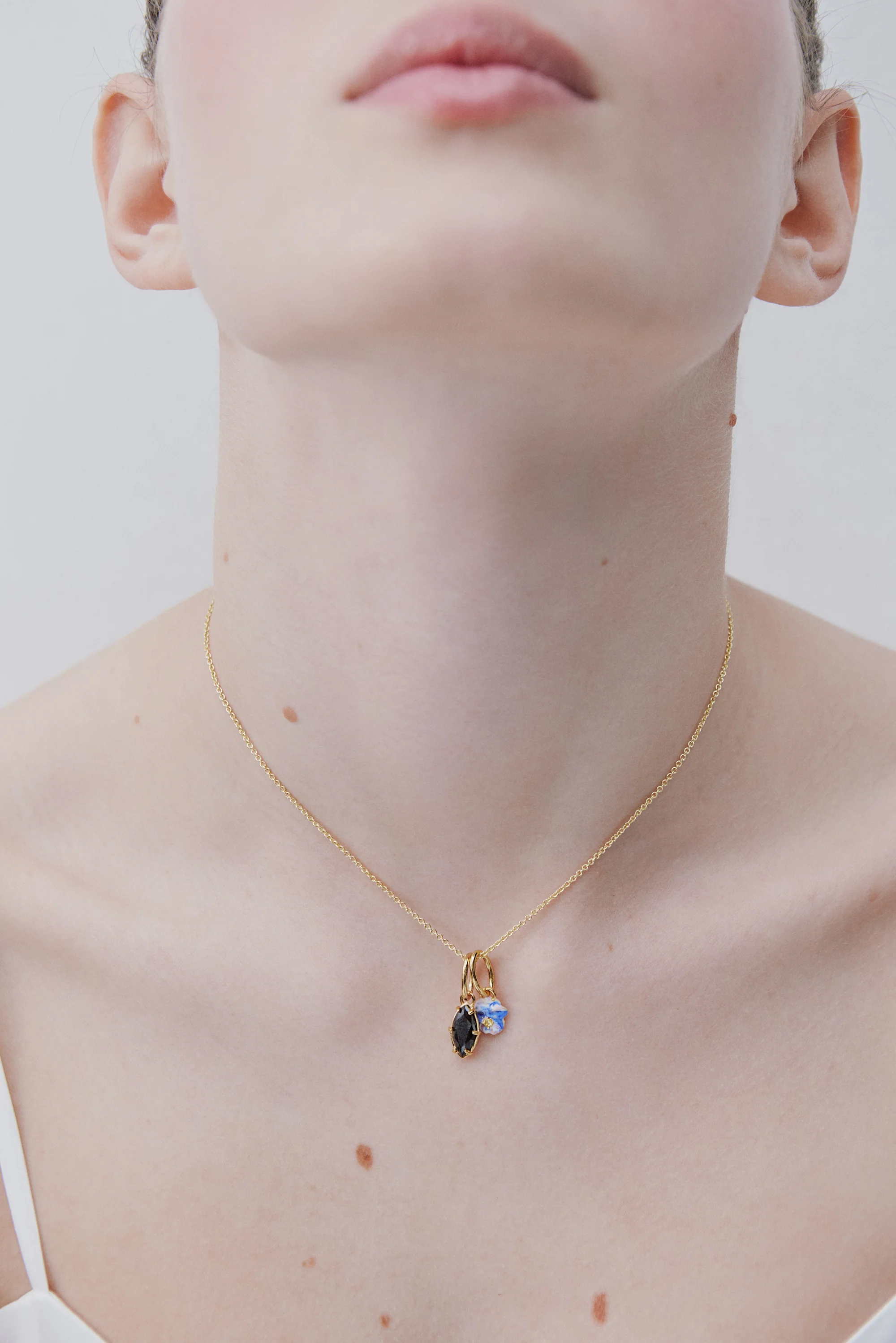 Pendentif pierre Noir Jais, équilibre et Foi - Janvier - Image 3