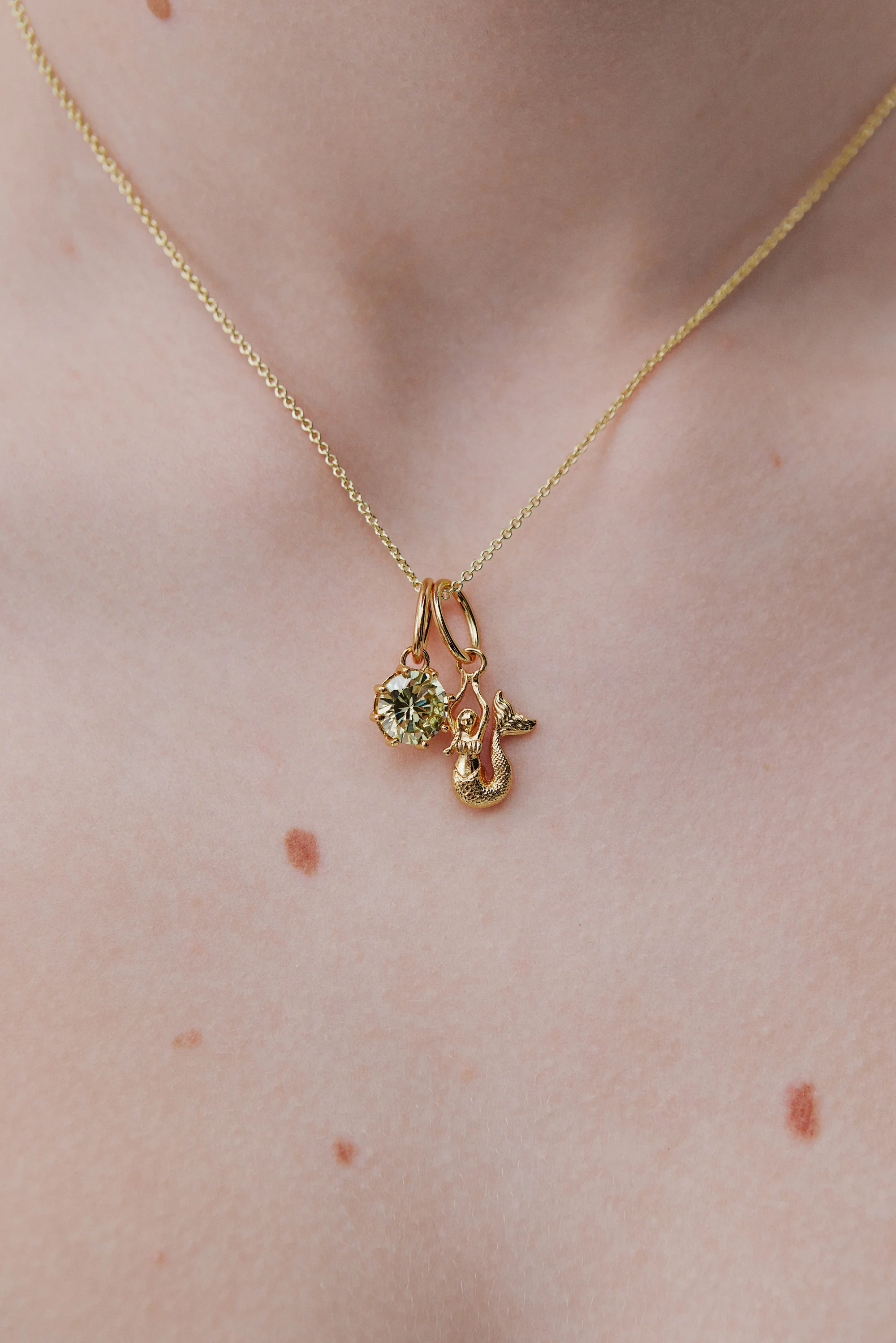 Pendentif pierre Vert Chance, Prospérité et Réussite - Septembre - Image 4