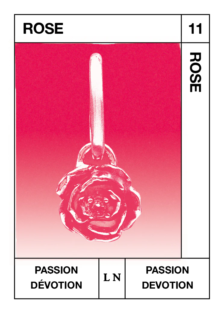 Pendentif Rose, Passion et Dévotion - Novembre - Image 2