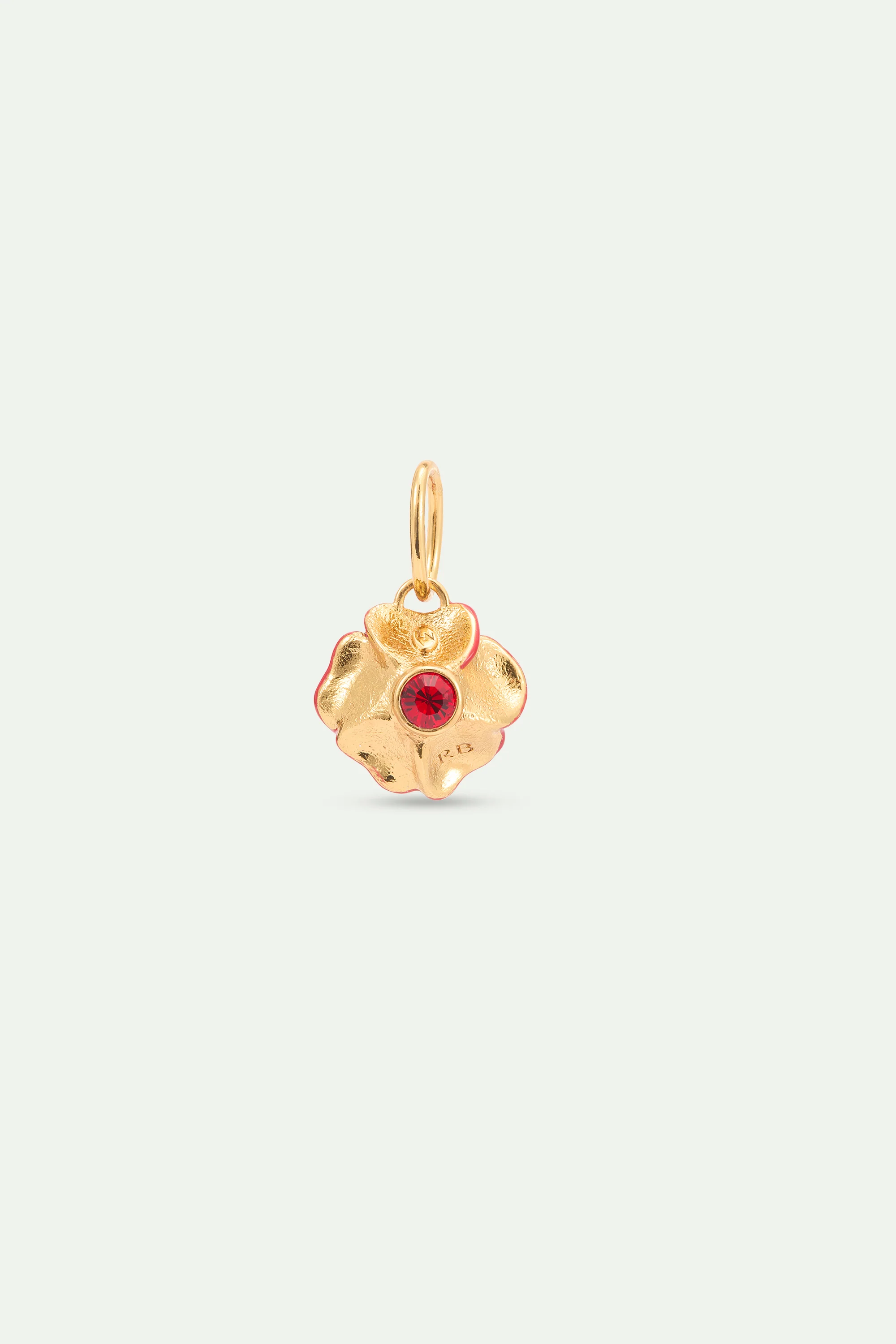 Pendentif rose rouge - Image 3