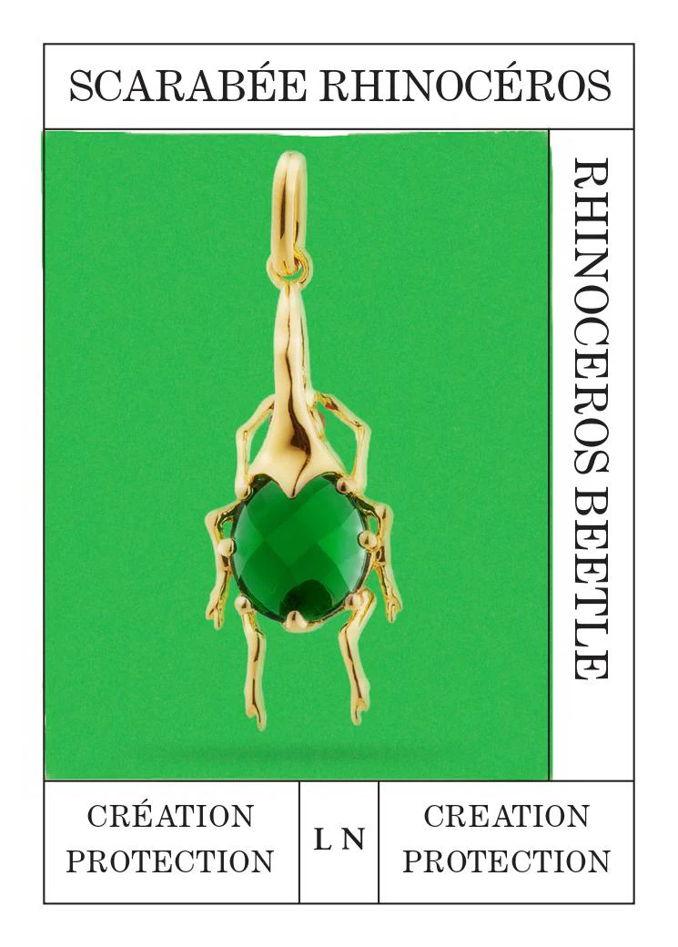 Pendentif Scarabée, Création et Protection - Image 2