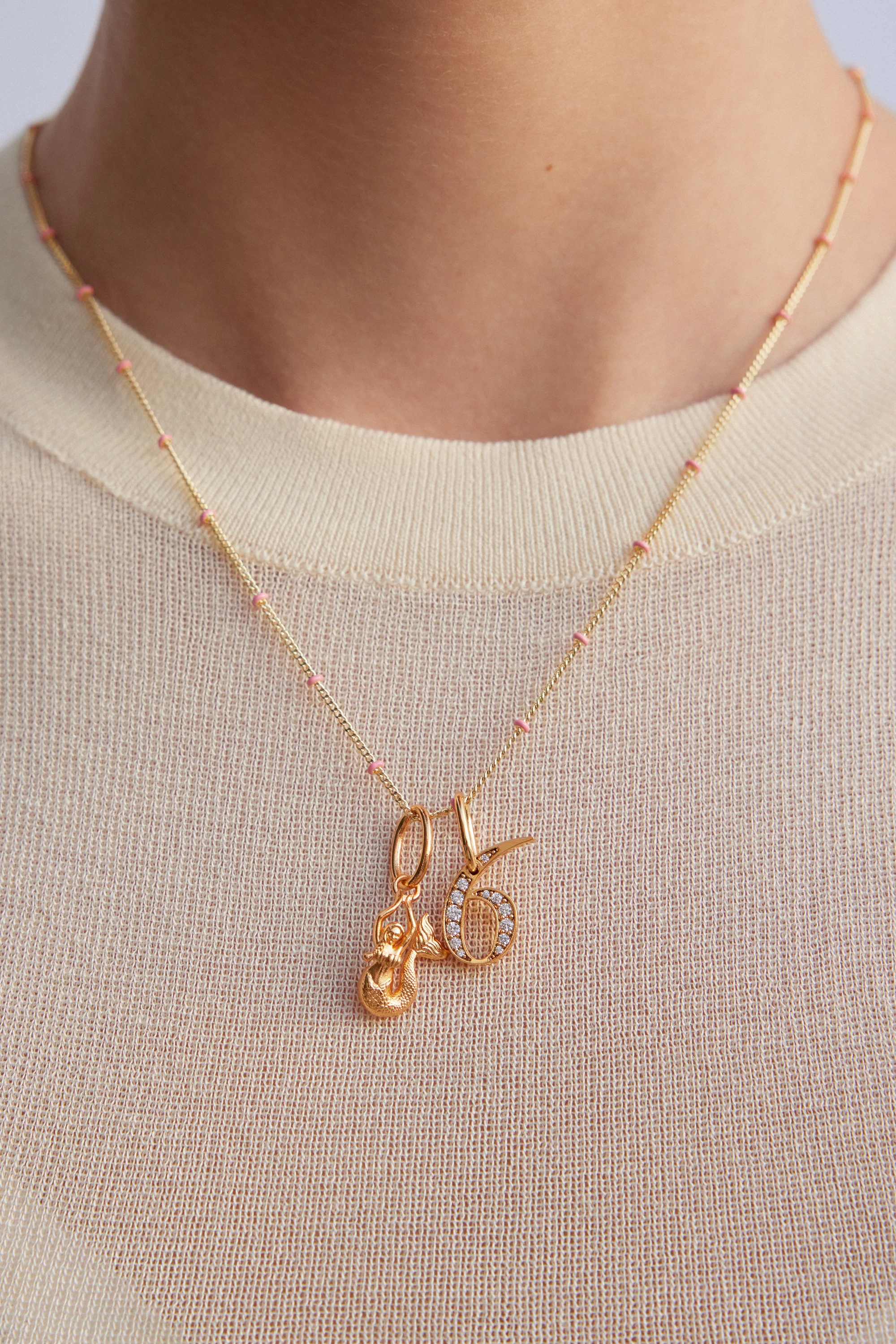 Pendentif Sirène doré, Envoûtement et Aventure - Image 4