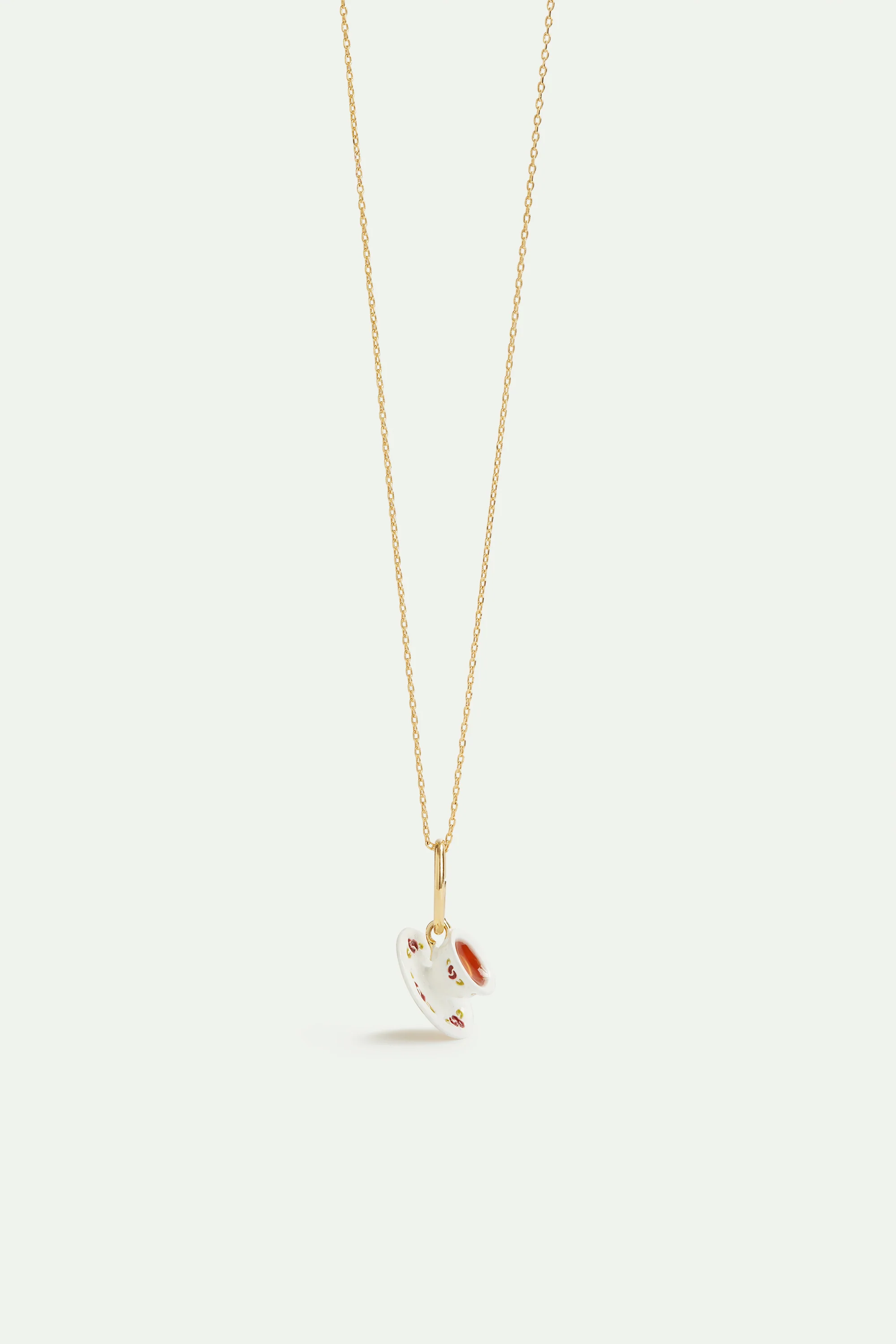 Pendentif tasse de thé, Quiétude et Raffinement - Image 3
