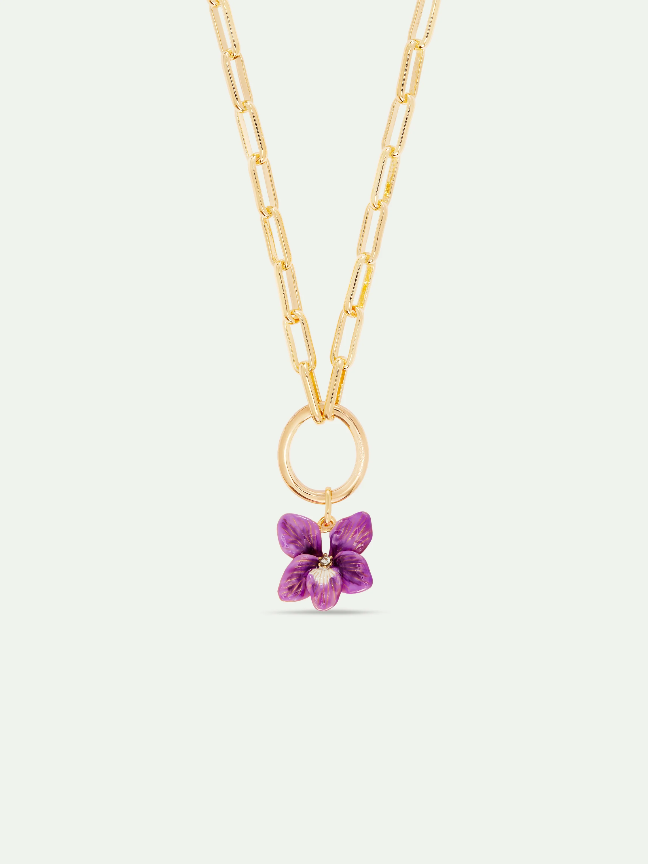 Pendentif Violette, Beauté et Modestie - Image 3