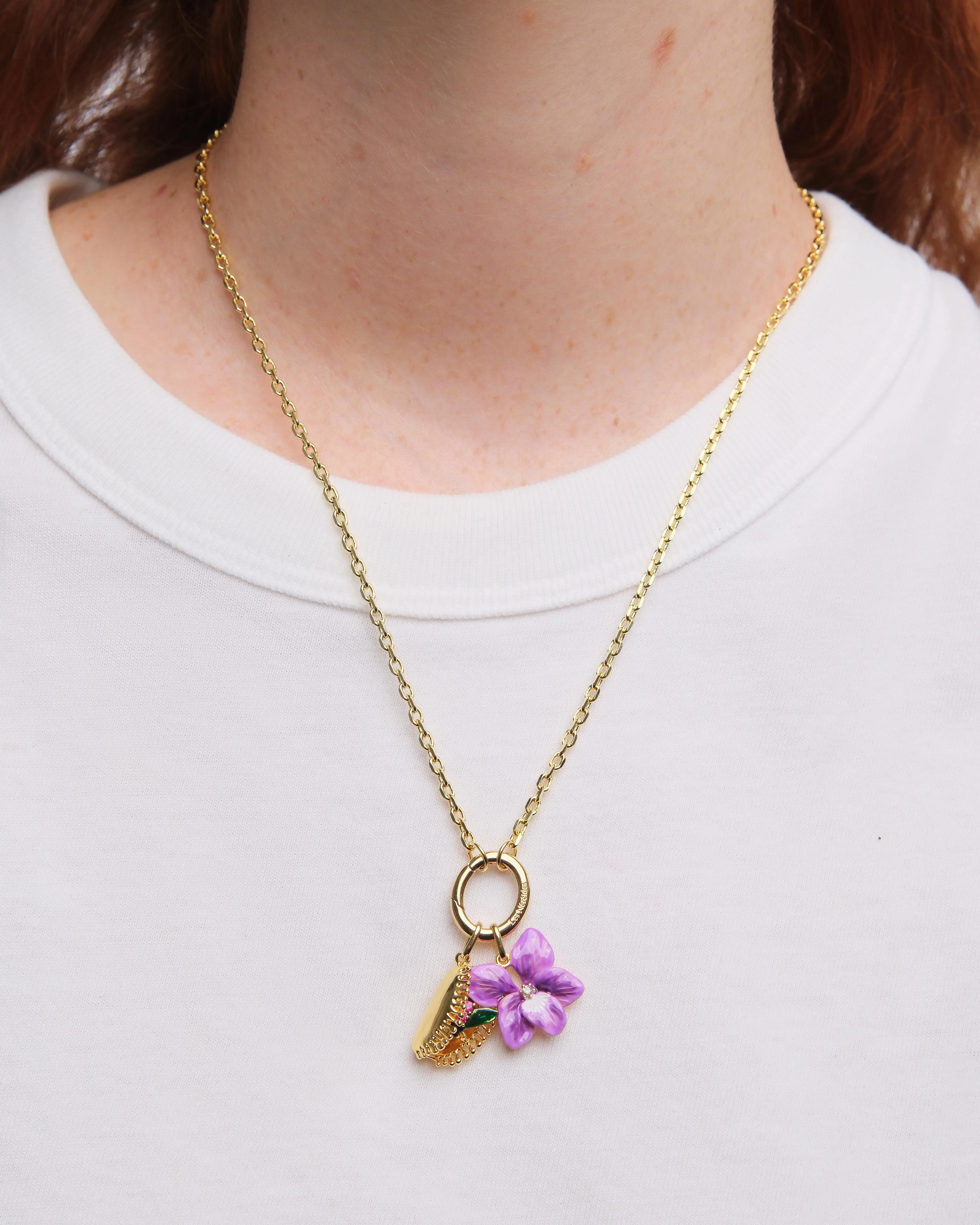 Pendentif Violette, Beauté et Modestie - Image 4