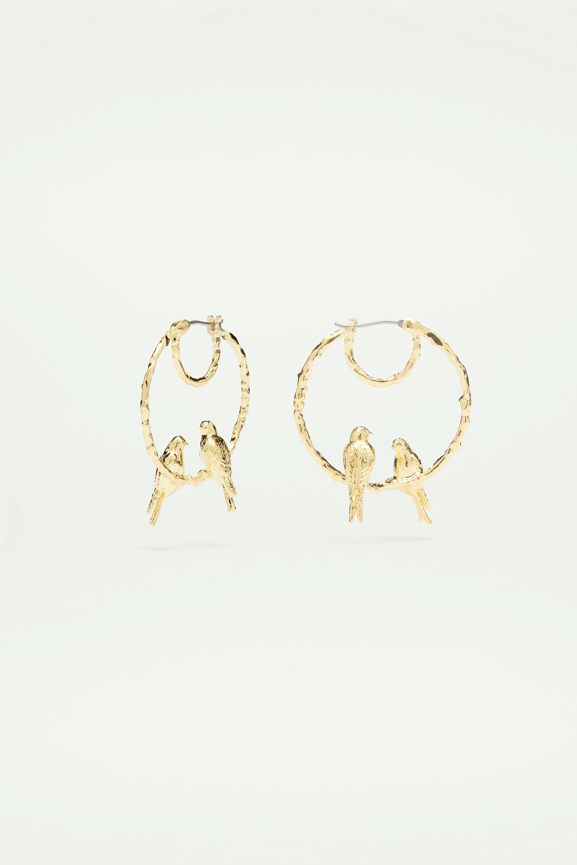 Petites créoles duo d'hirondelles - Image 3